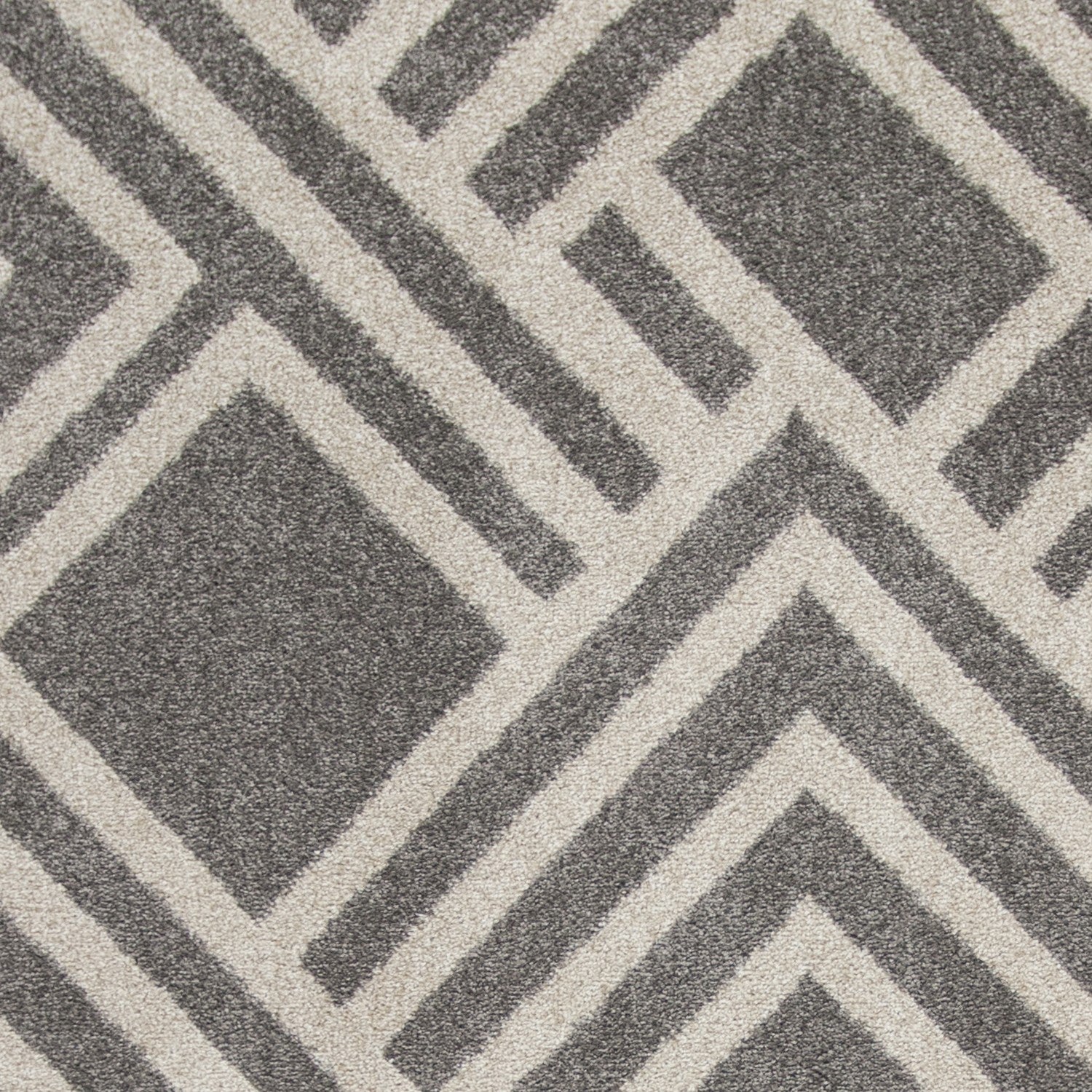 5x8 grey geometric indoor outdoor rug, machine woven, UV treated, showcasing elegant patterns and durable material.