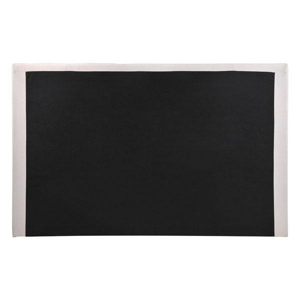 Queen White Amelie Bed featuring luxurious leatherette quilting and a modern design, perfect for stylish bedrooms.