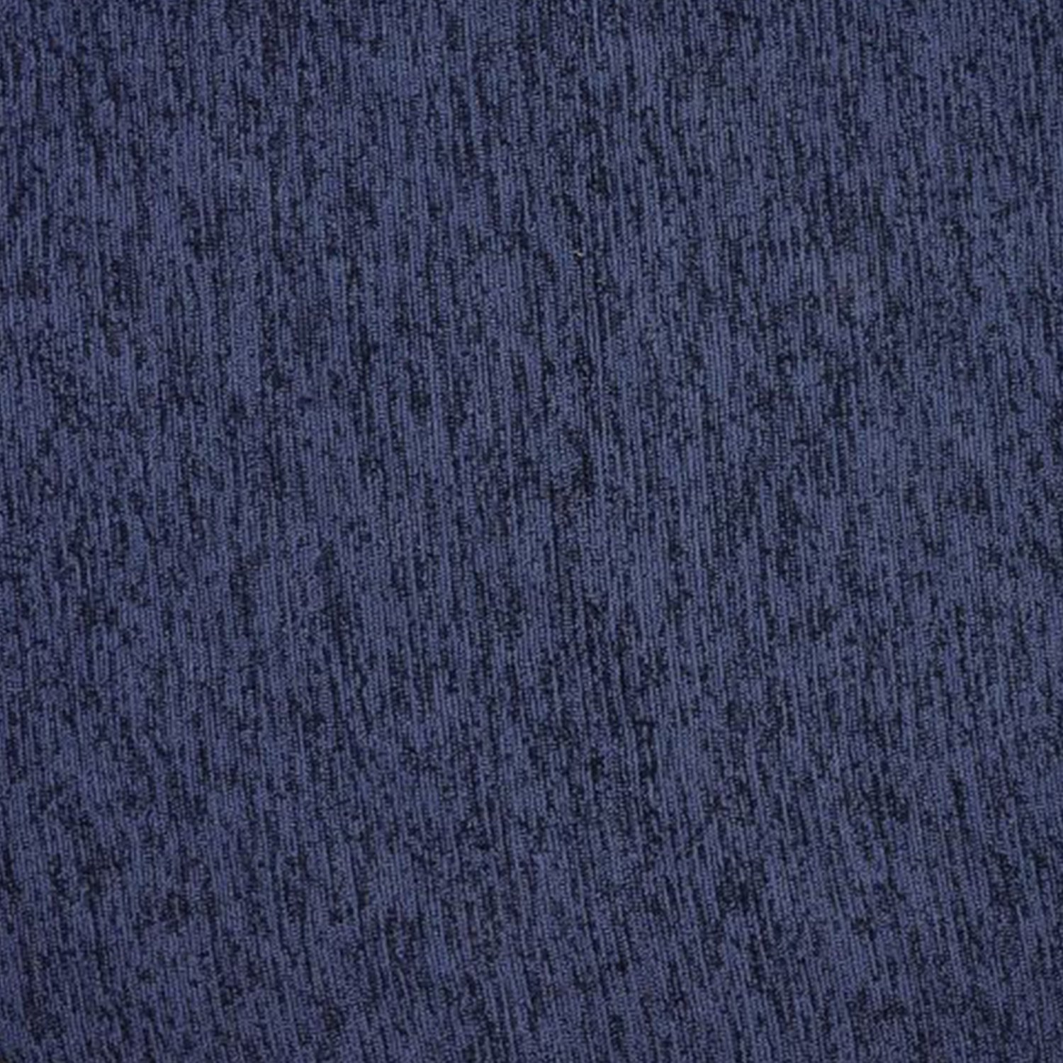 7-inch round ocean blue hand hooked rug with a bordered design, perfect for indoor and outdoor use.