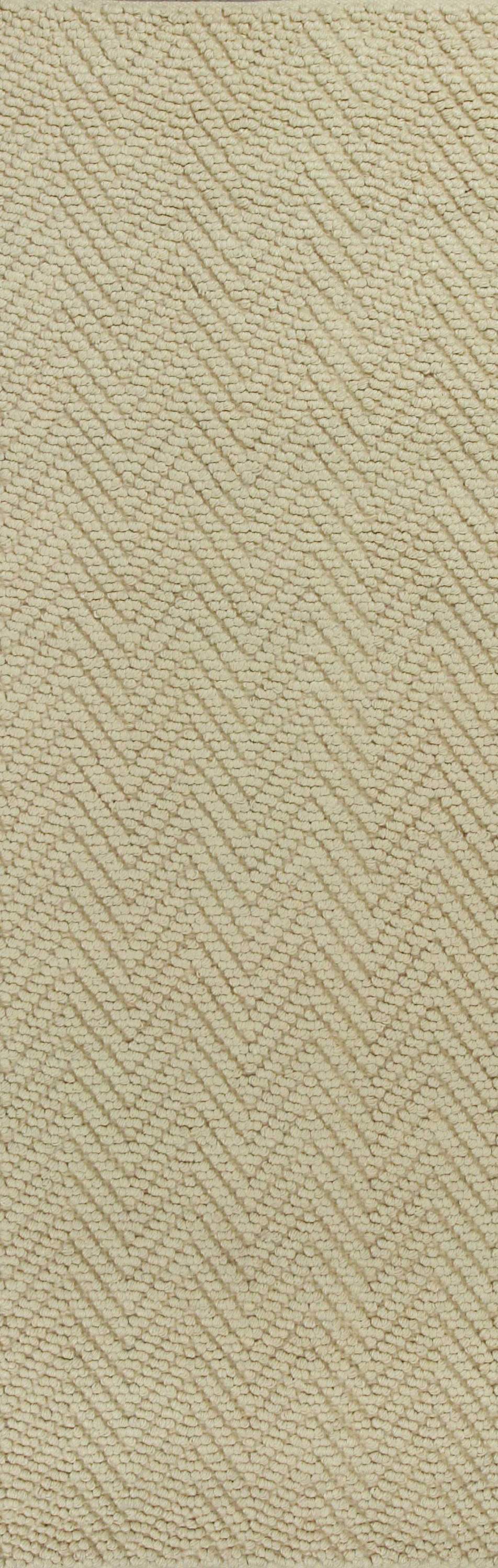 Ivory hand-woven herringbone jute indoor area rug measuring 8x11 feet, showcasing a stylish and eco-friendly design.