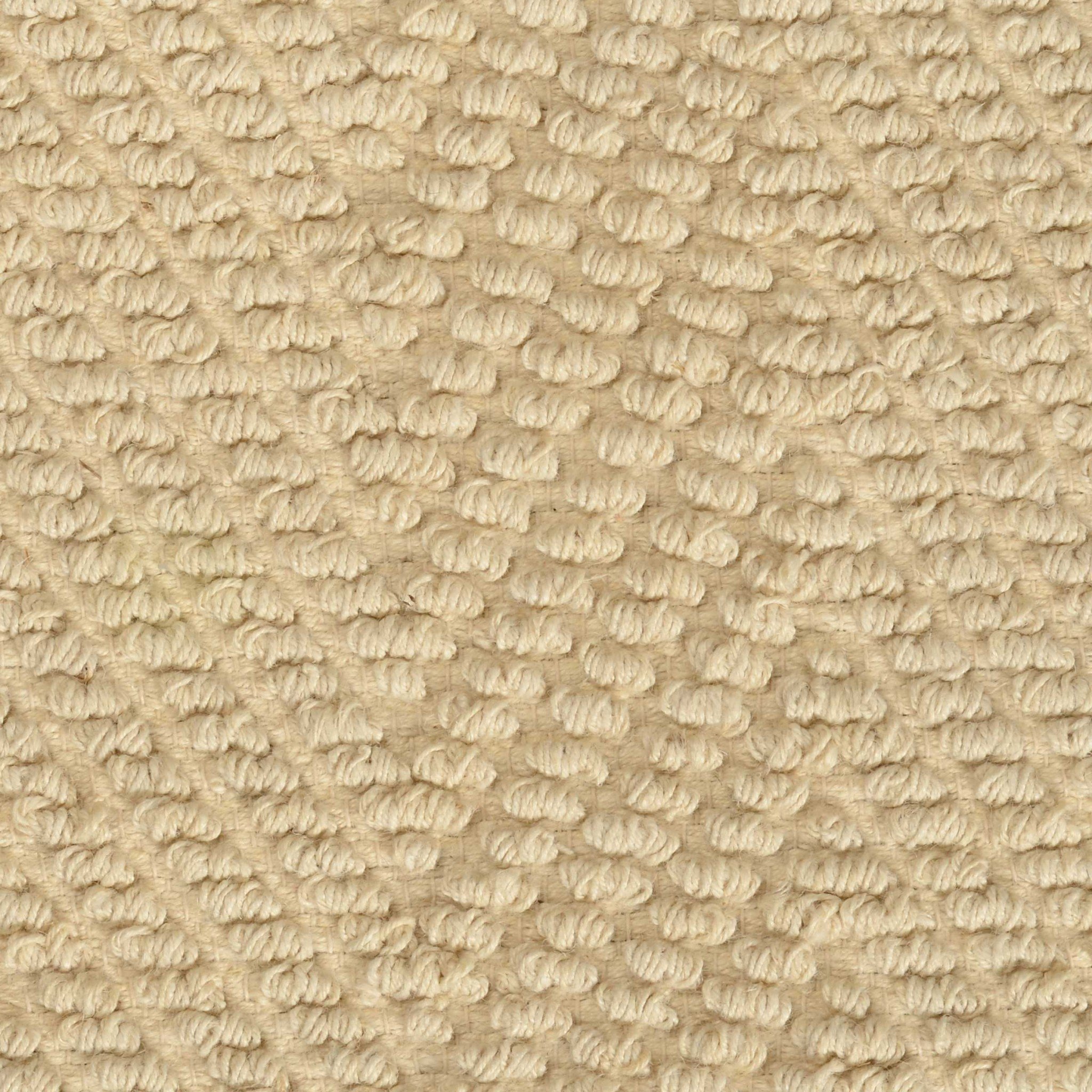 Ivory hand-woven herringbone jute indoor area rug measuring 8x11 feet, showcasing a stylish and eco-friendly design.