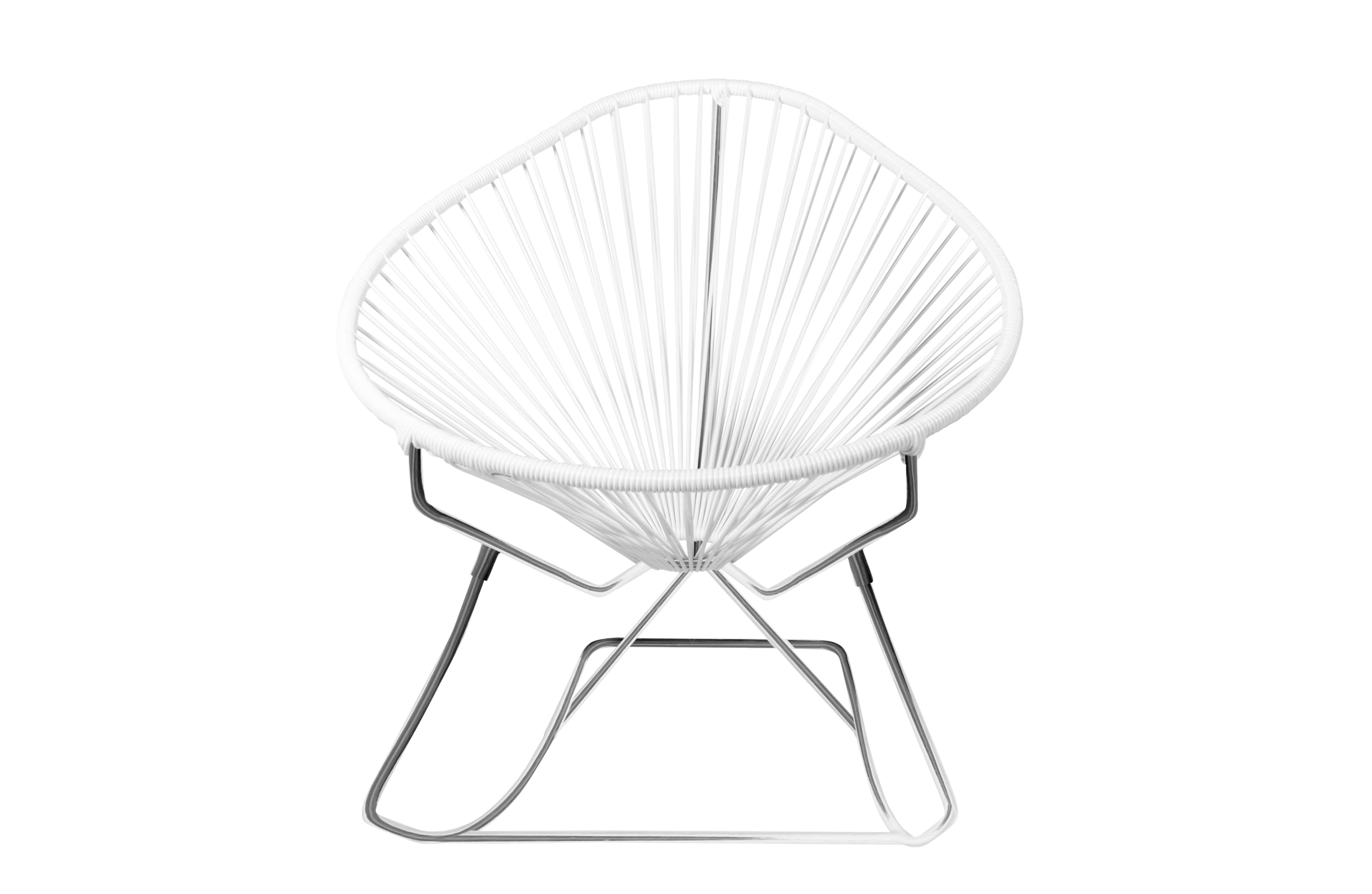 Junior Acapulco Rocking Chair in vibrant colors, designed for kids, showcasing its stylish and comfortable features.