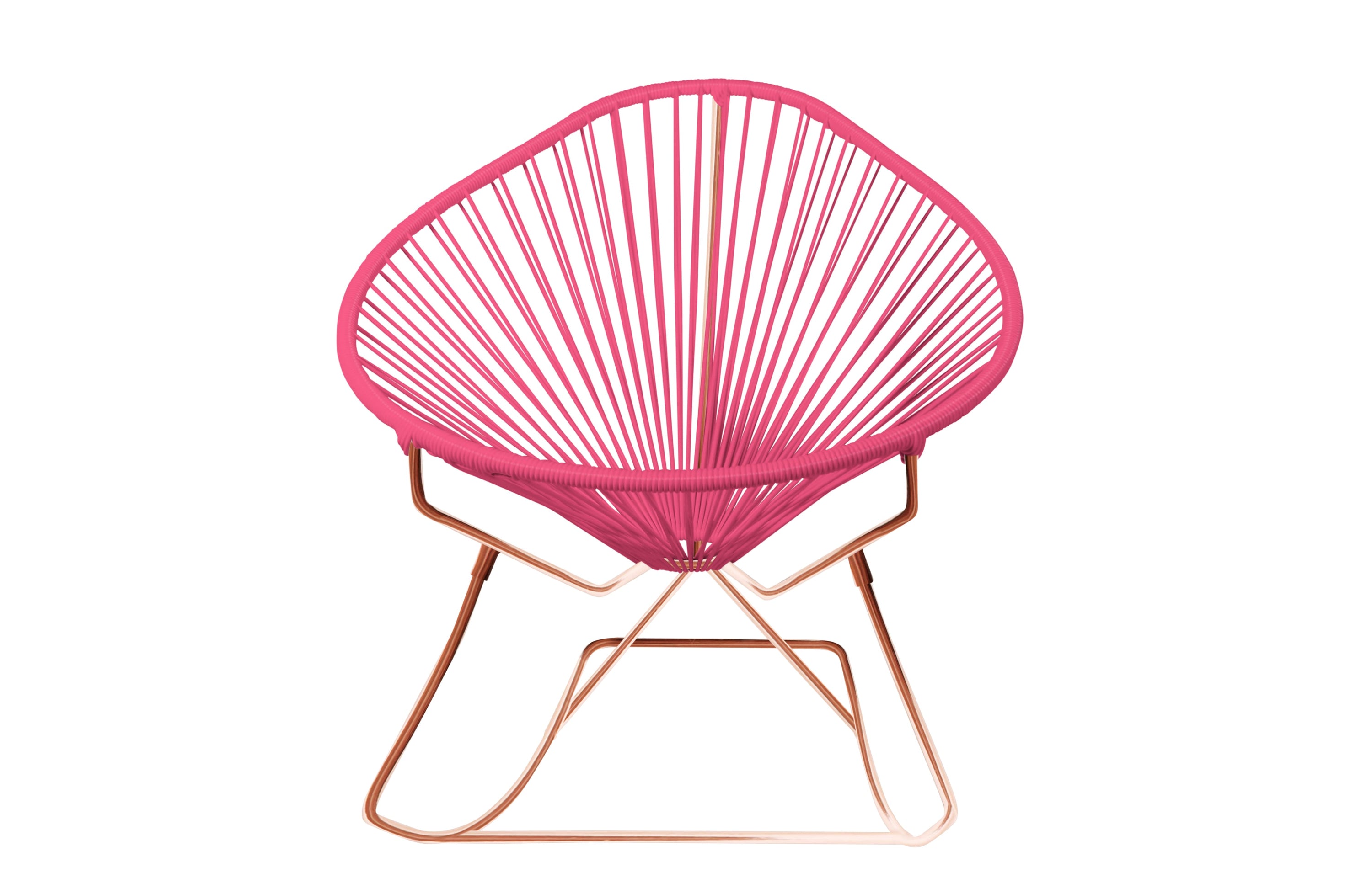 Junior Acapulco Rocking Chair in vibrant colors, designed for kids, showcasing its stylish and comfortable features.