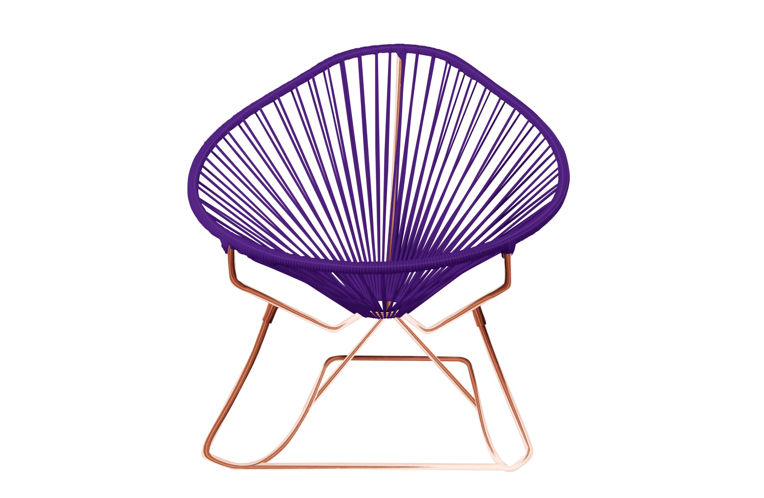 Junior Acapulco Rocking Chair in vibrant colors, designed for kids, showcasing its stylish and comfortable features.