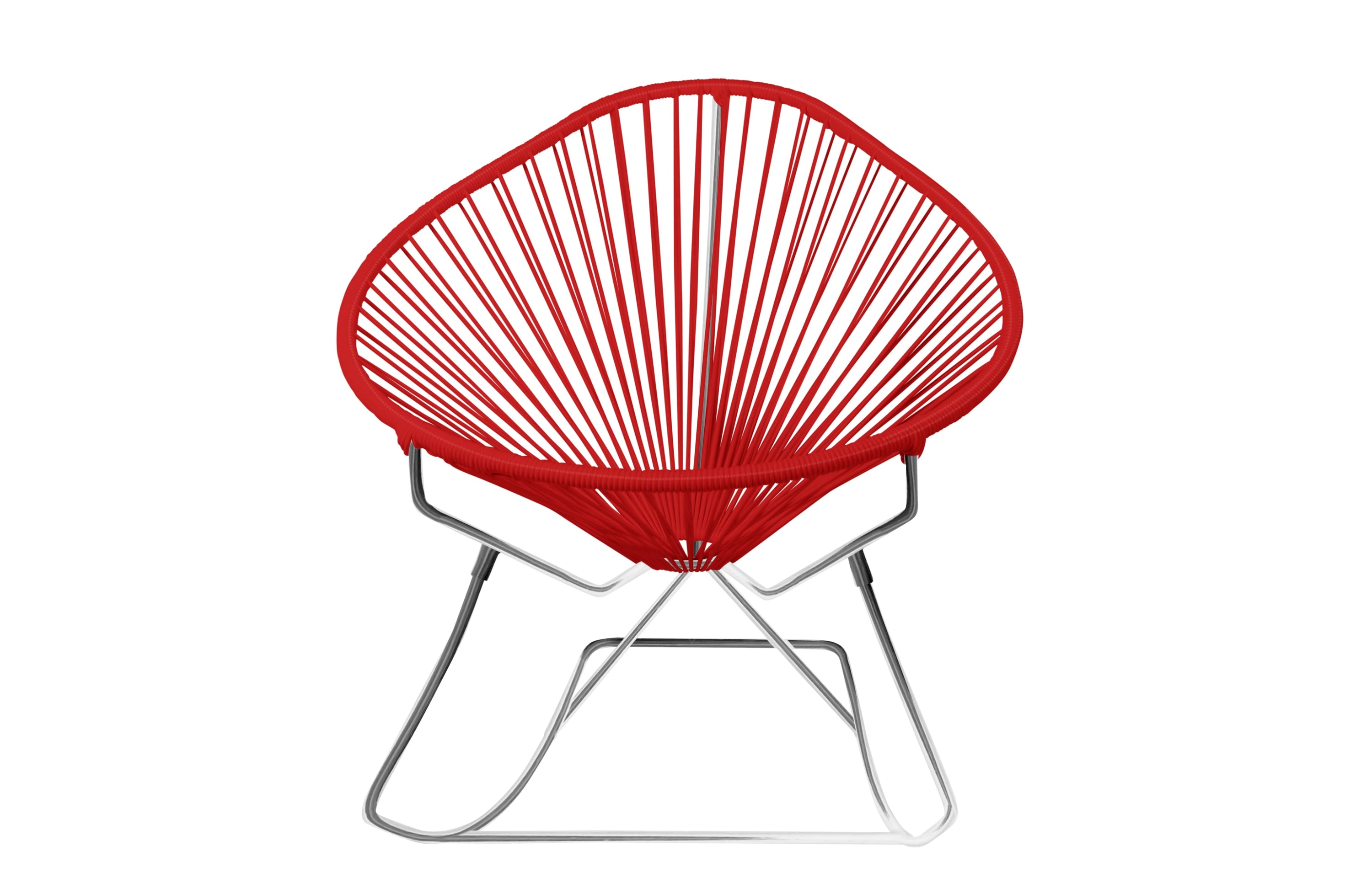 Junior Acapulco Rocking Chair in vibrant colors, designed for kids, showcasing its stylish and comfortable features.