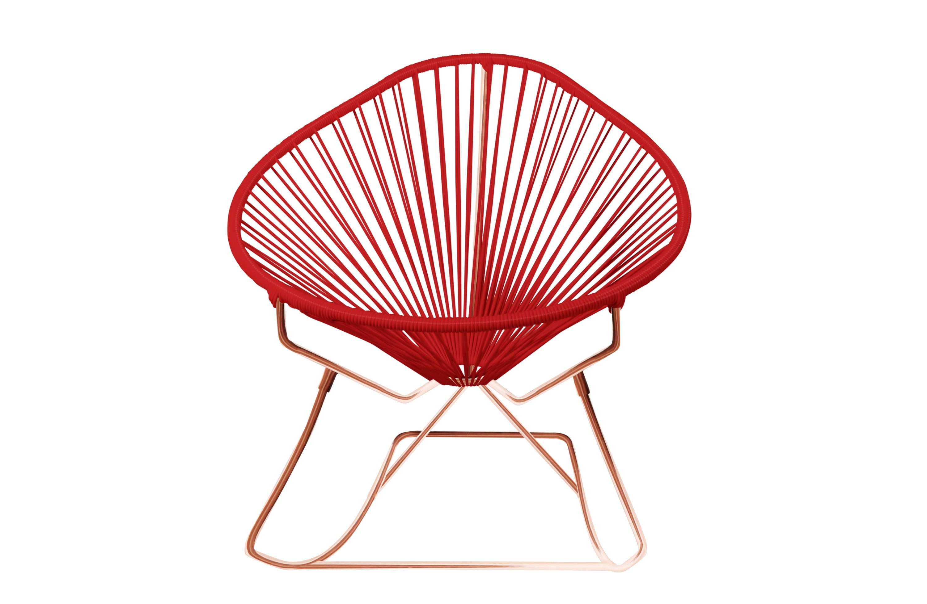 Junior Acapulco Rocking Chair in vibrant colors, designed for kids, showcasing its stylish and comfortable features.