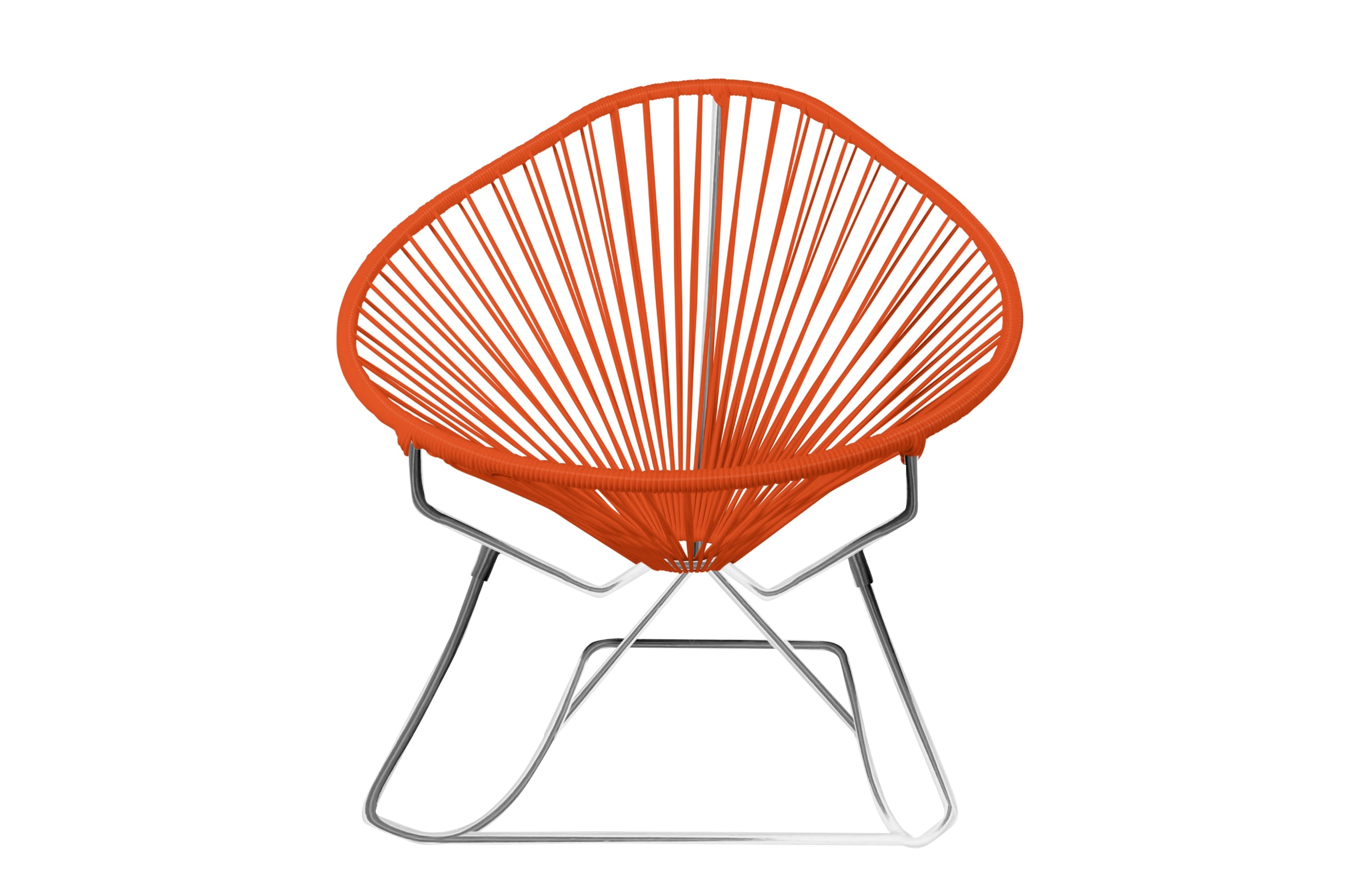 Junior Acapulco Rocking Chair in vibrant colors, designed for kids, showcasing its stylish and comfortable features.