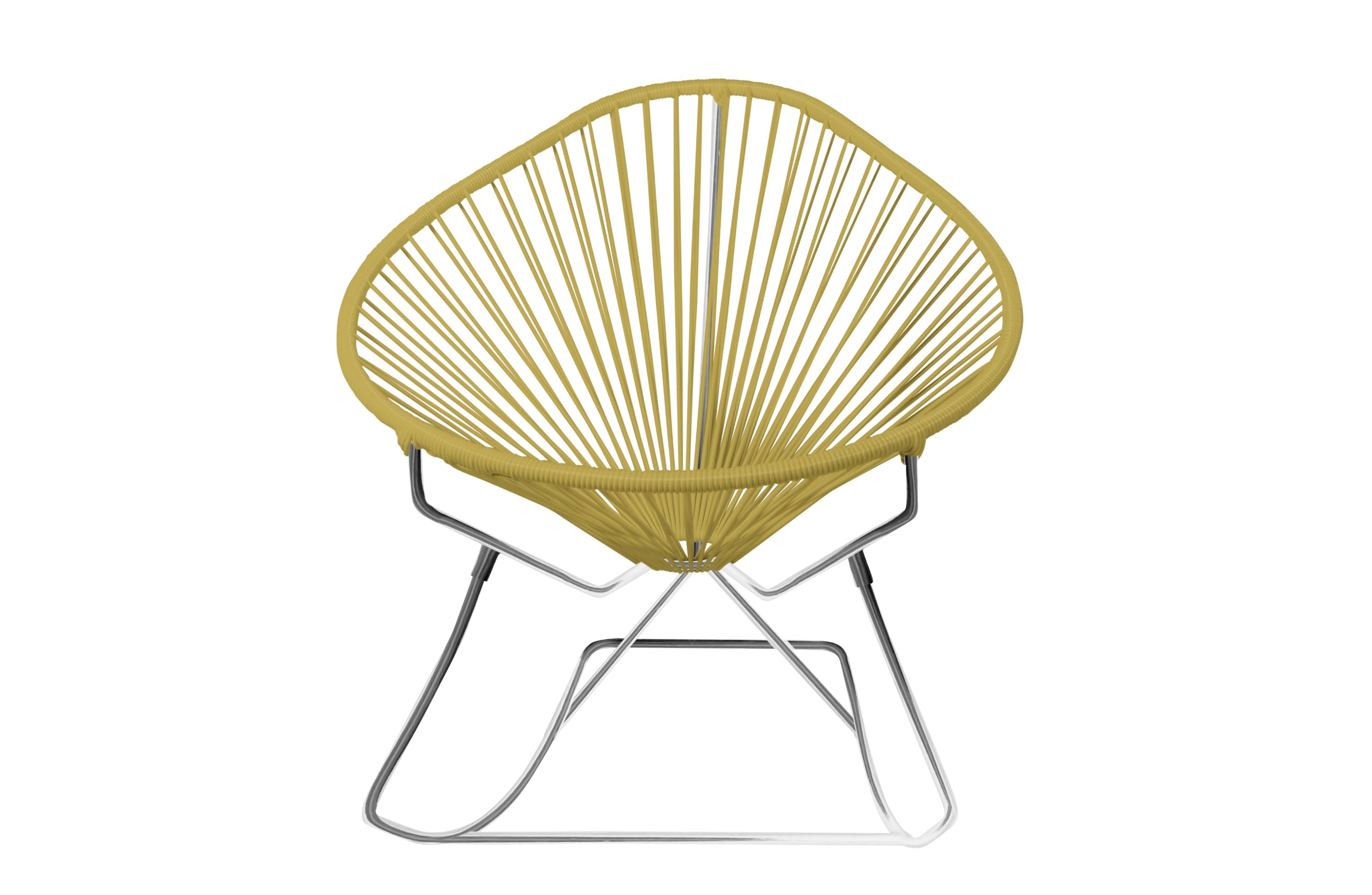 Junior Acapulco Rocking Chair in vibrant colors, designed for kids, showcasing its stylish and comfortable features.