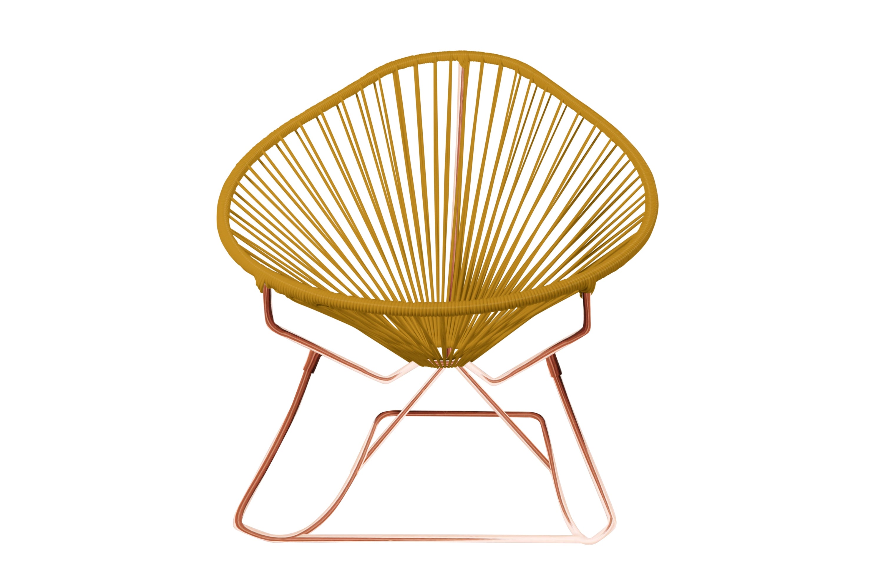 Junior Acapulco Rocking Chair in vibrant colors, designed for kids, showcasing its stylish and comfortable features.