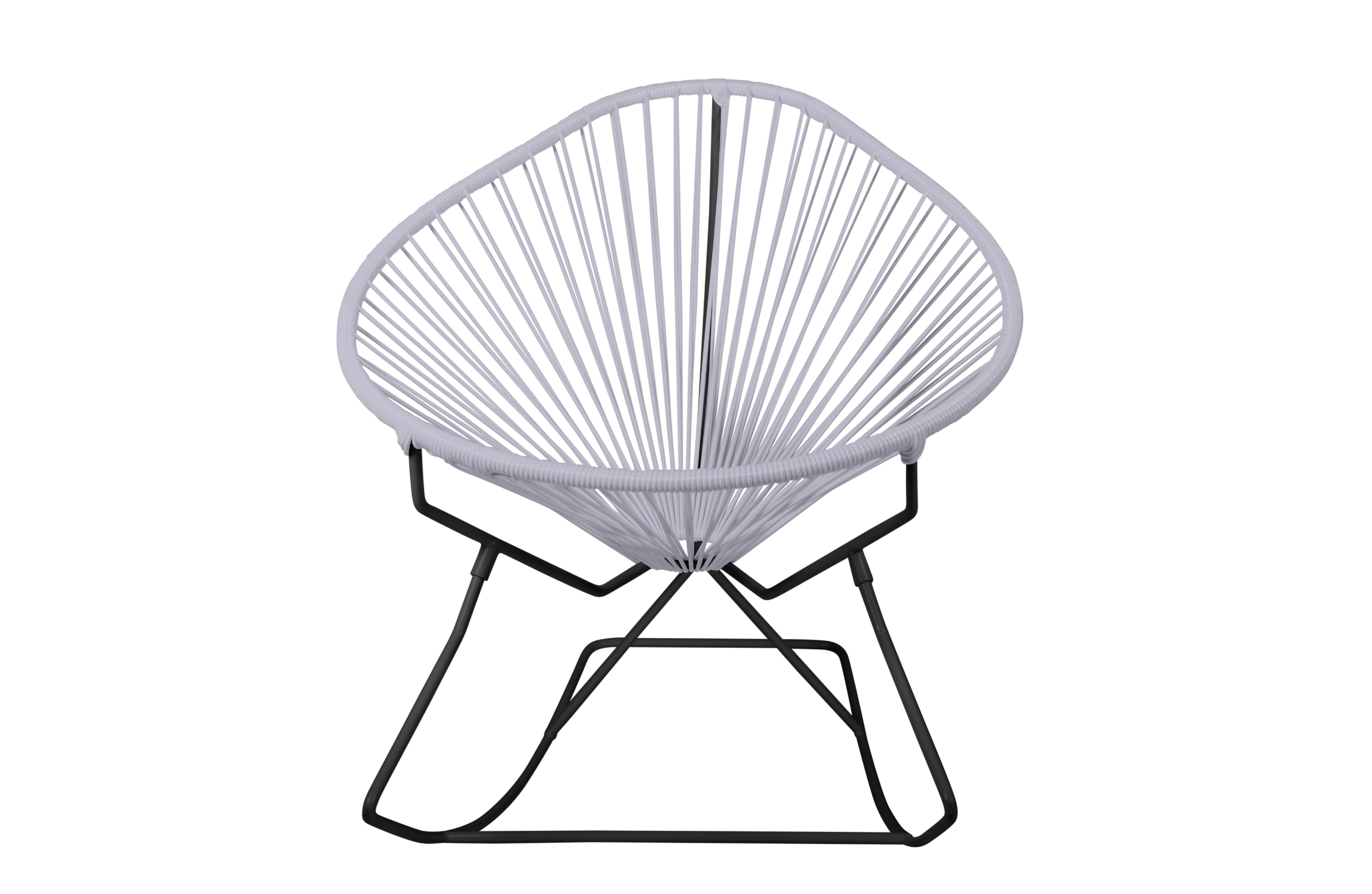 Junior Acapulco Rocking Chair in vibrant colors, designed for kids, showcasing its stylish and comfortable features.