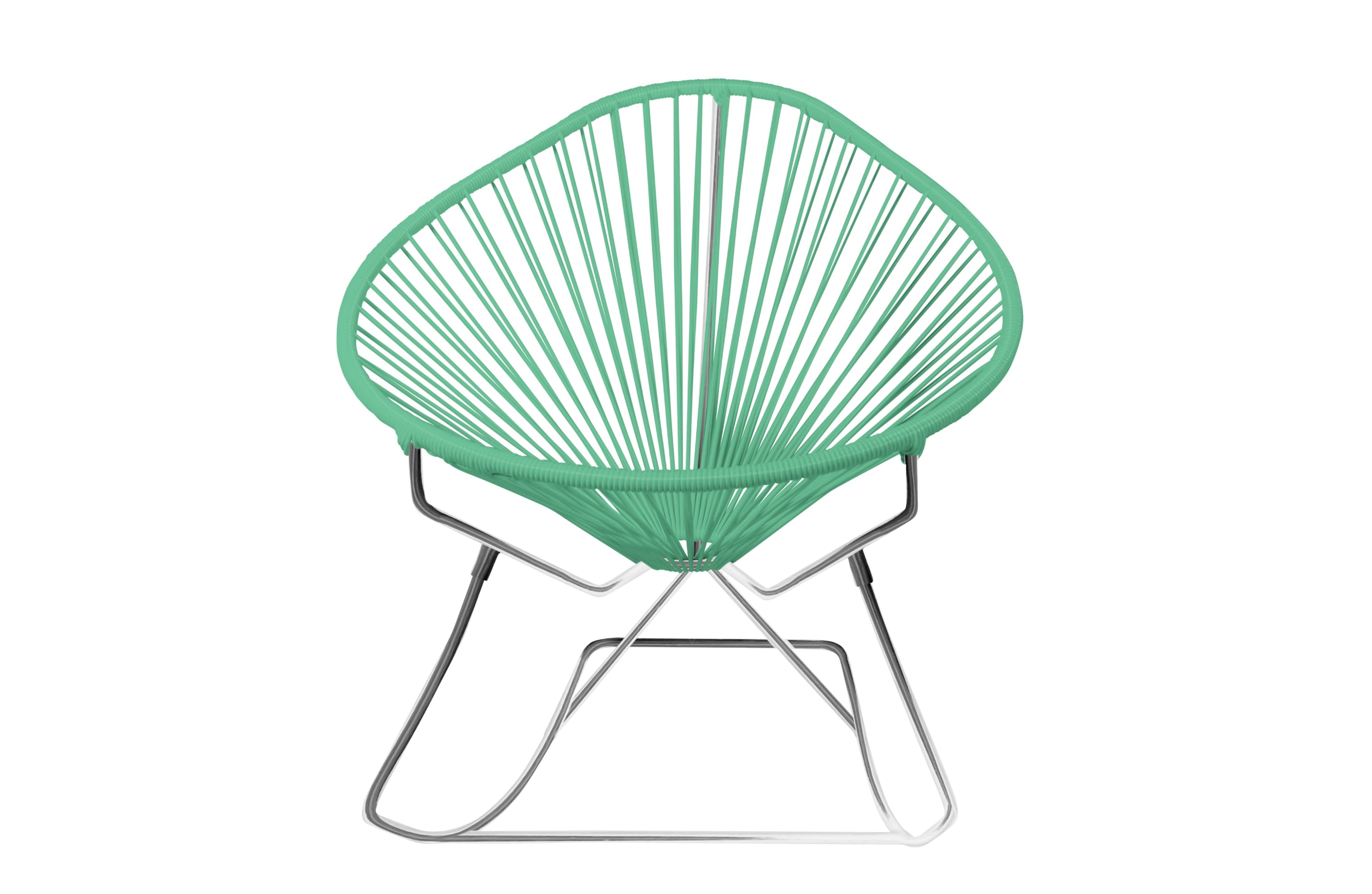 Junior Acapulco Rocking Chair in vibrant colors, designed for kids, showcasing its stylish and comfortable features.