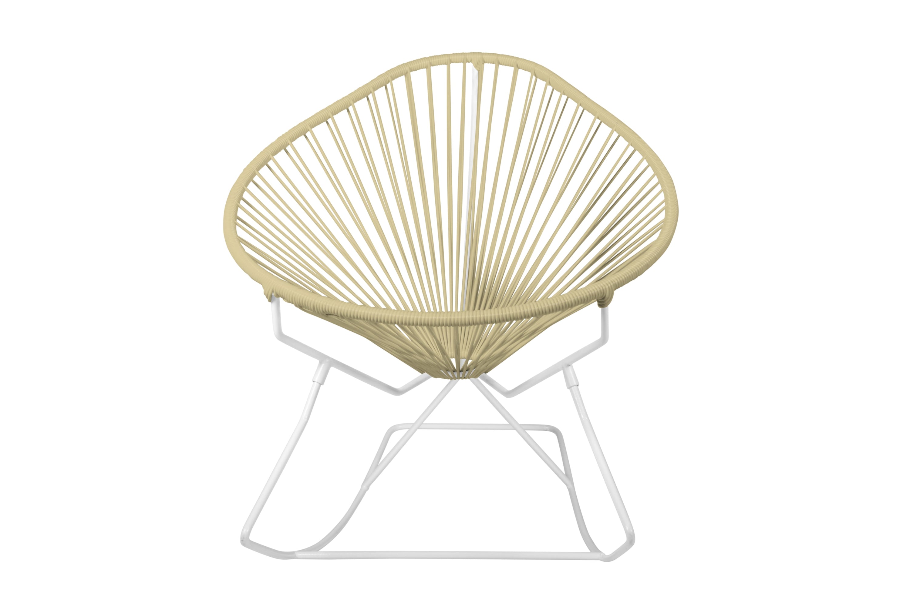 Junior Acapulco Rocking Chair in vibrant colors, designed for kids, showcasing its stylish and comfortable features.