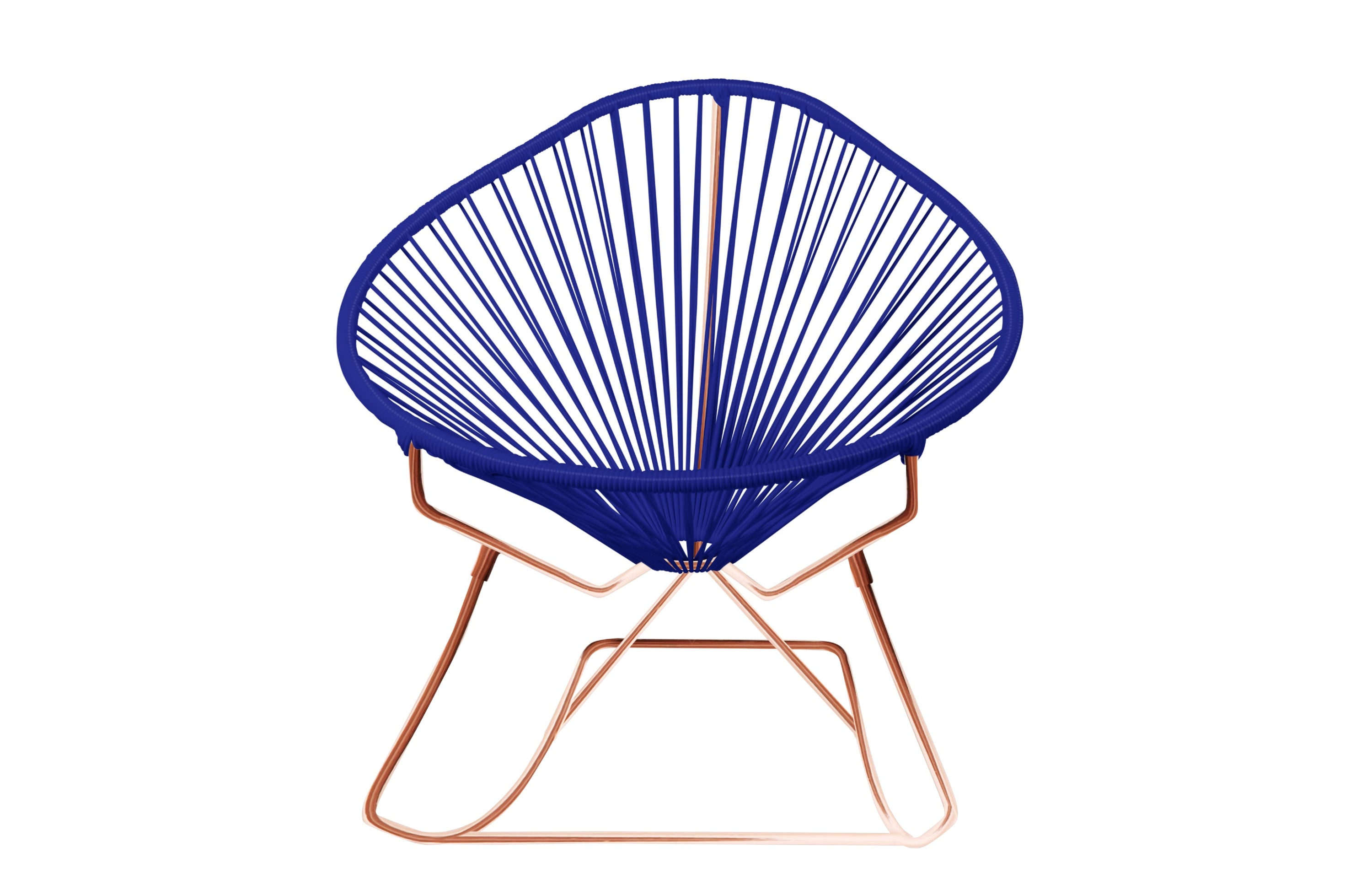 Junior Acapulco Rocking Chair in vibrant colors, designed for kids, showcasing its stylish and comfortable features.