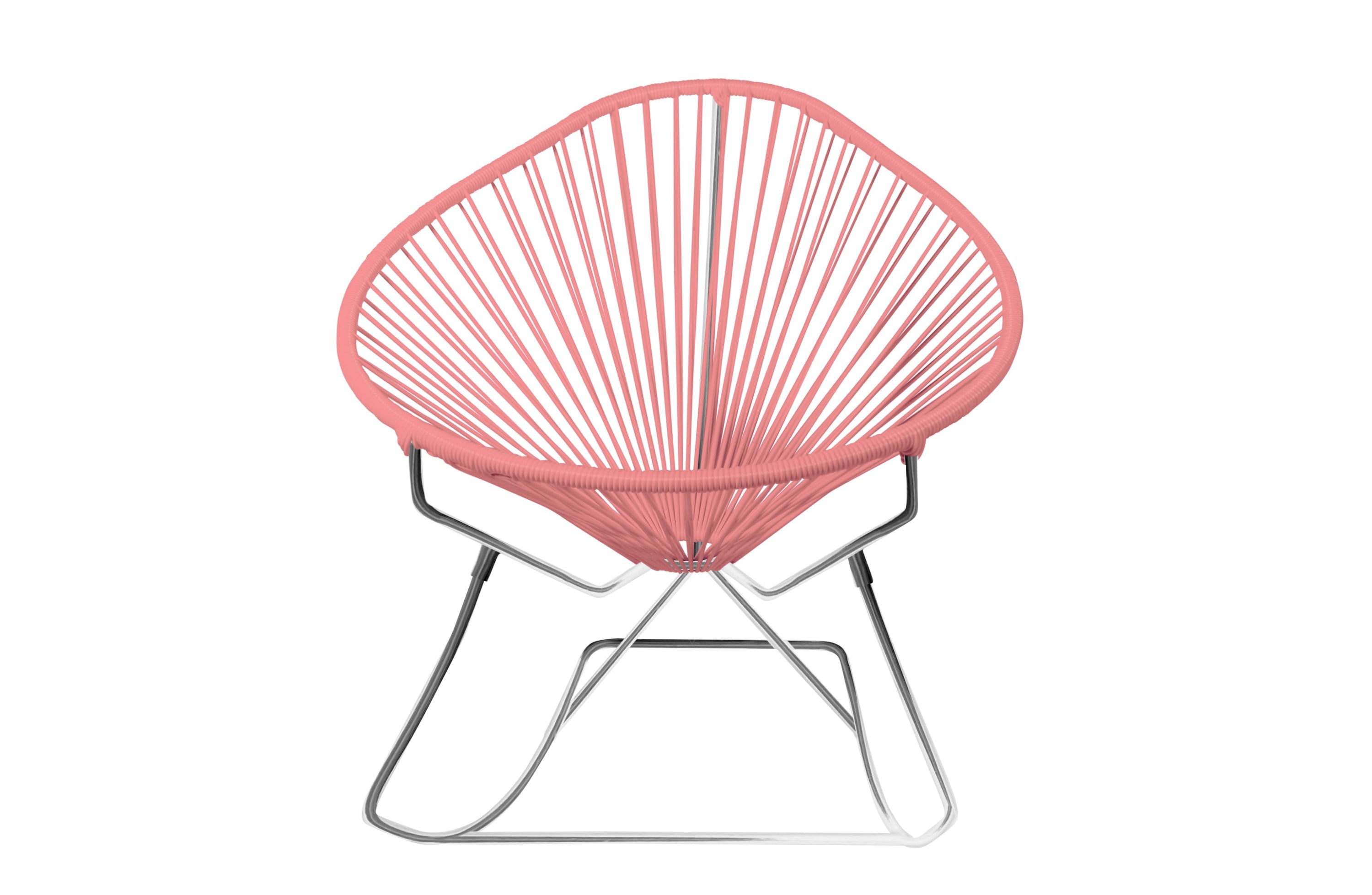 Junior Acapulco Rocking Chair in vibrant colors, designed for kids, showcasing its stylish and comfortable features.