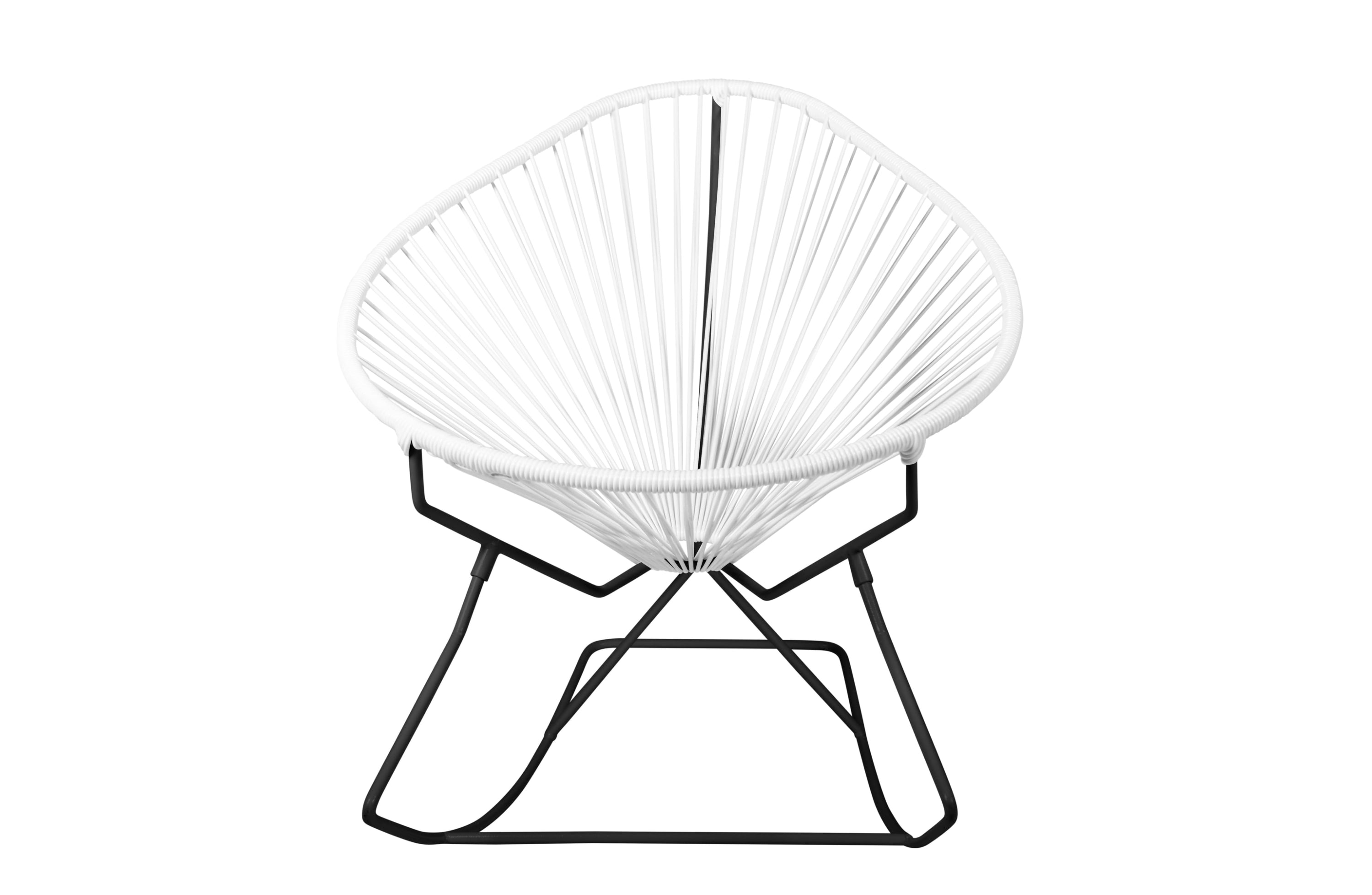 Junior Acapulco Rocking Chair in vibrant colors, designed for kids, showcasing its stylish and comfortable features.