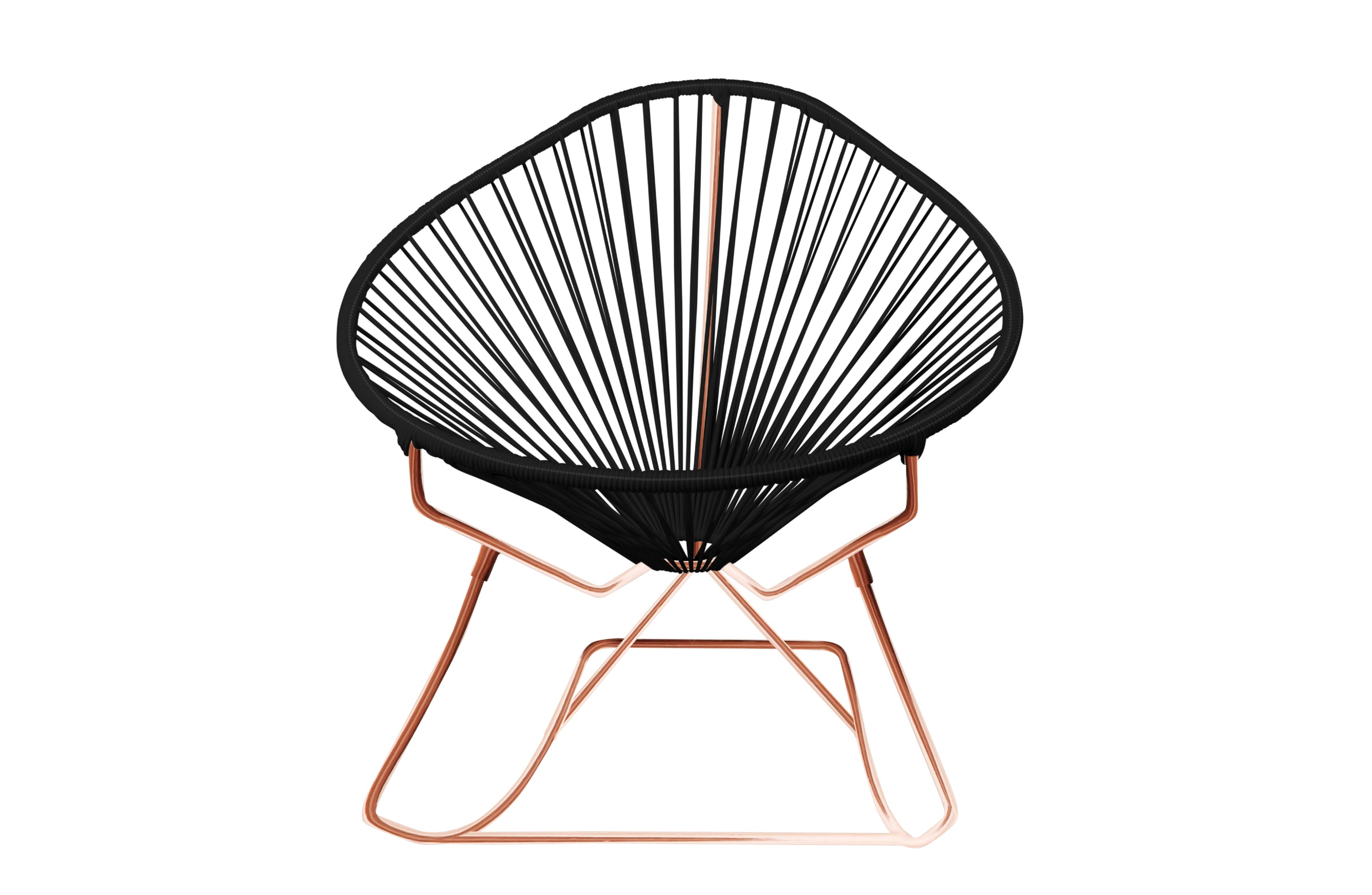 Junior Acapulco Rocking Chair in vibrant colors, designed for kids, showcasing its stylish and comfortable features.