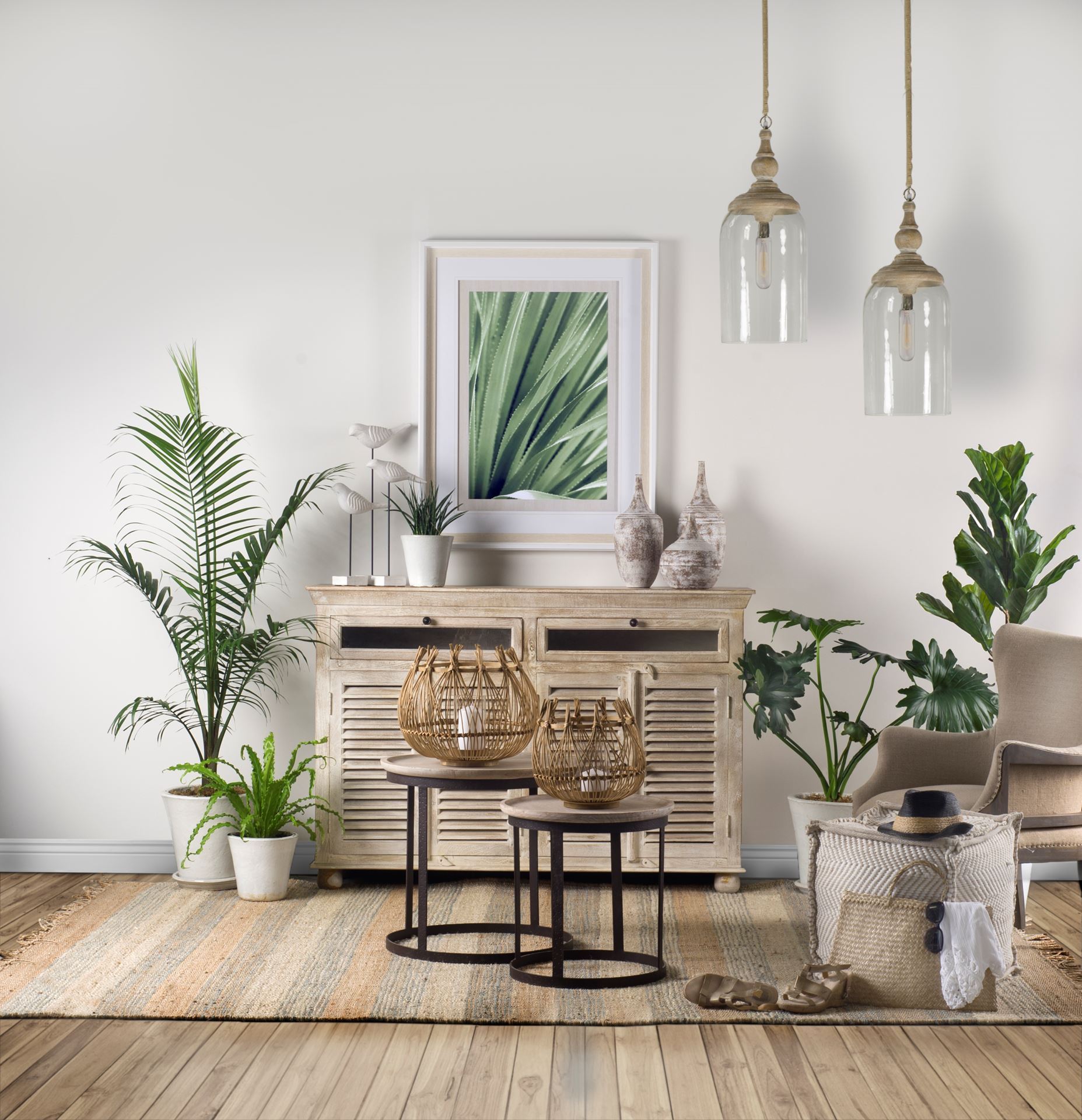 Light brown wood round top accent table with a sturdy black metal base, showcasing a distressed finish and elegant design.