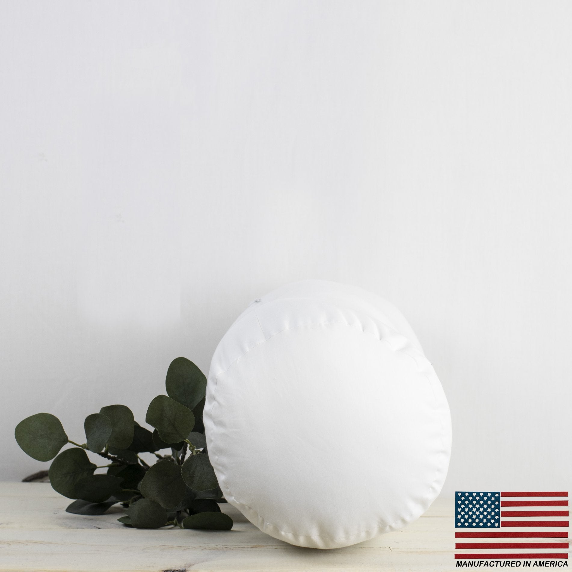 7x46 Bolster Angel Hair Insert with hidden zipper, showcasing its plush and soft texture, ideal for indoor and outdoor use.