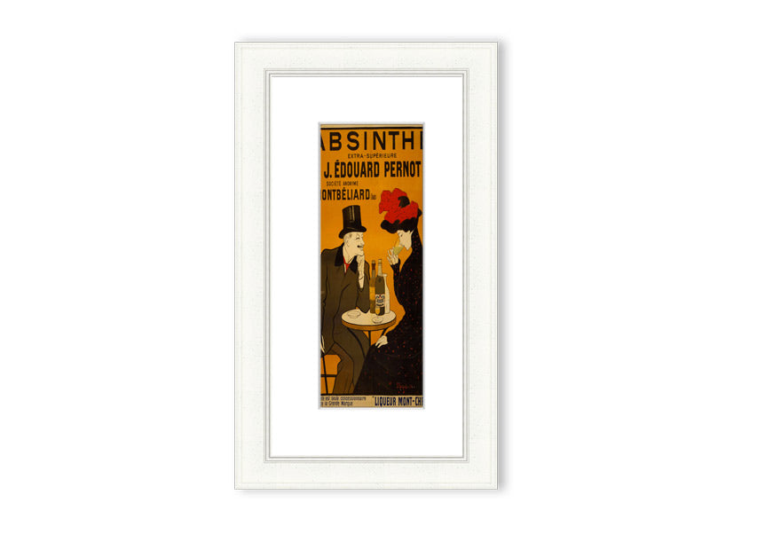 Absintheb Cornwall framed print showcasing vibrant colors and intricate details, available in various frame colors.