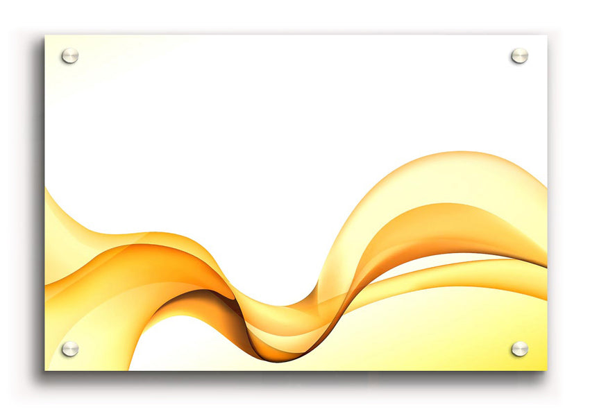 Aero Light Colors 10 acrylic print showcasing vibrant colors on 5mm thick acrylic glass, perfect for wall decoration.