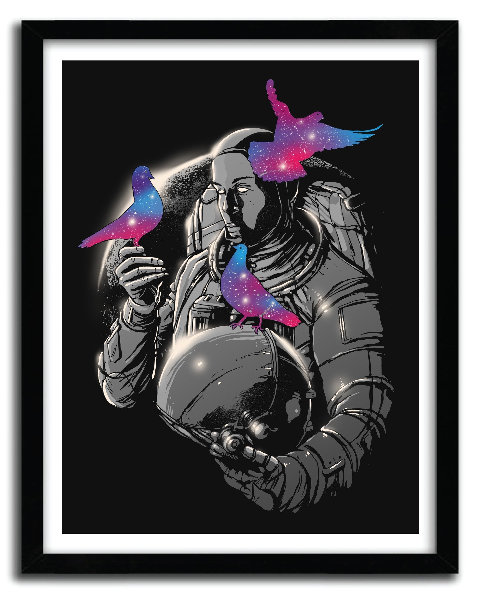 Affiche A TOUCH OF WHIMSY by CARBINE, a limited edition art print on fine arts paper, showcasing vibrant colors and intricate details.