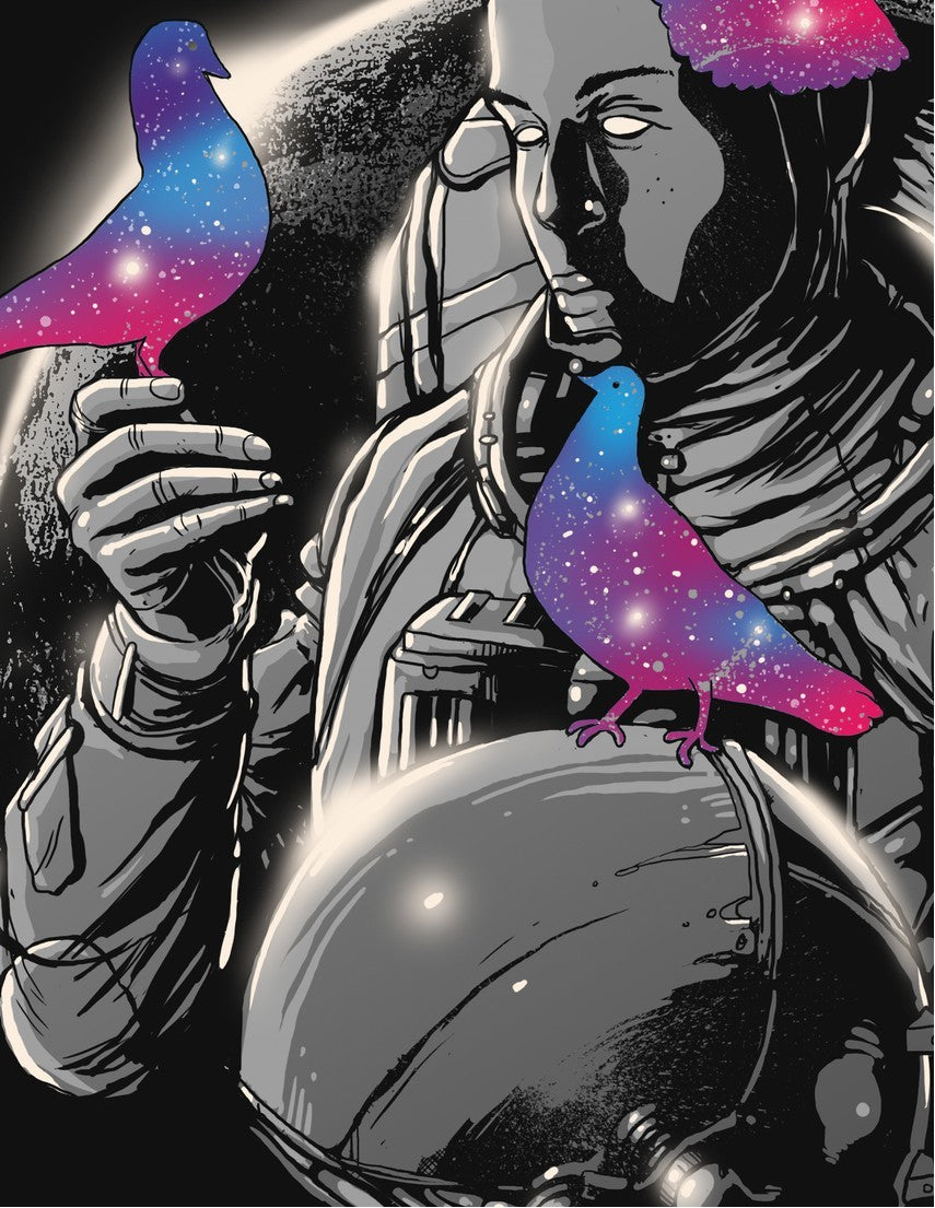 Affiche A TOUCH OF WHIMSY by CARBINE, a limited edition art print on fine arts paper, showcasing vibrant colors and intricate details.