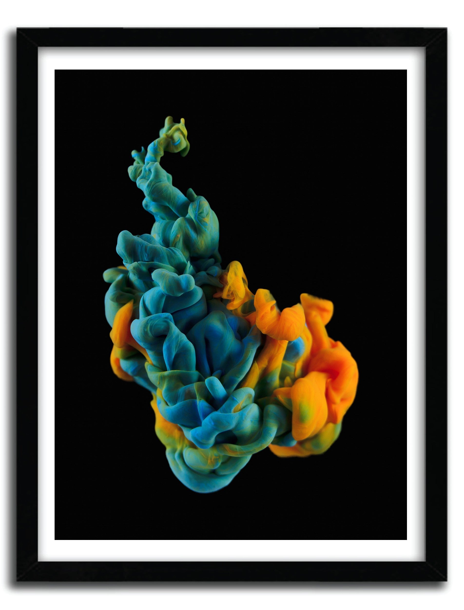 Affiche BLACKGROUND 2 by ALBERTO SEVESO, a limited edition art print on fine arts paper featuring vibrant colors and intricate designs.