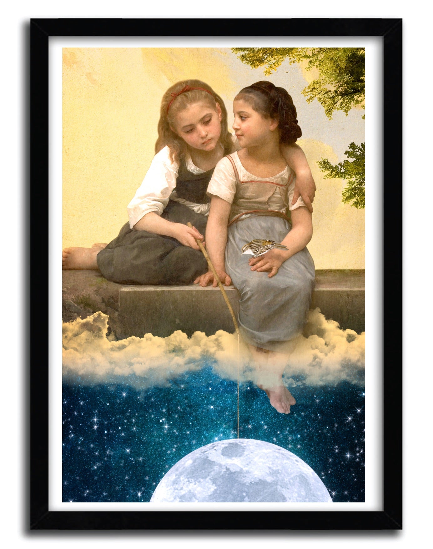 Affiche Catching Stars by DIOGO VERISSIMO, a limited edition art print on fine arts paper, showcasing vibrant colors and intricate details.