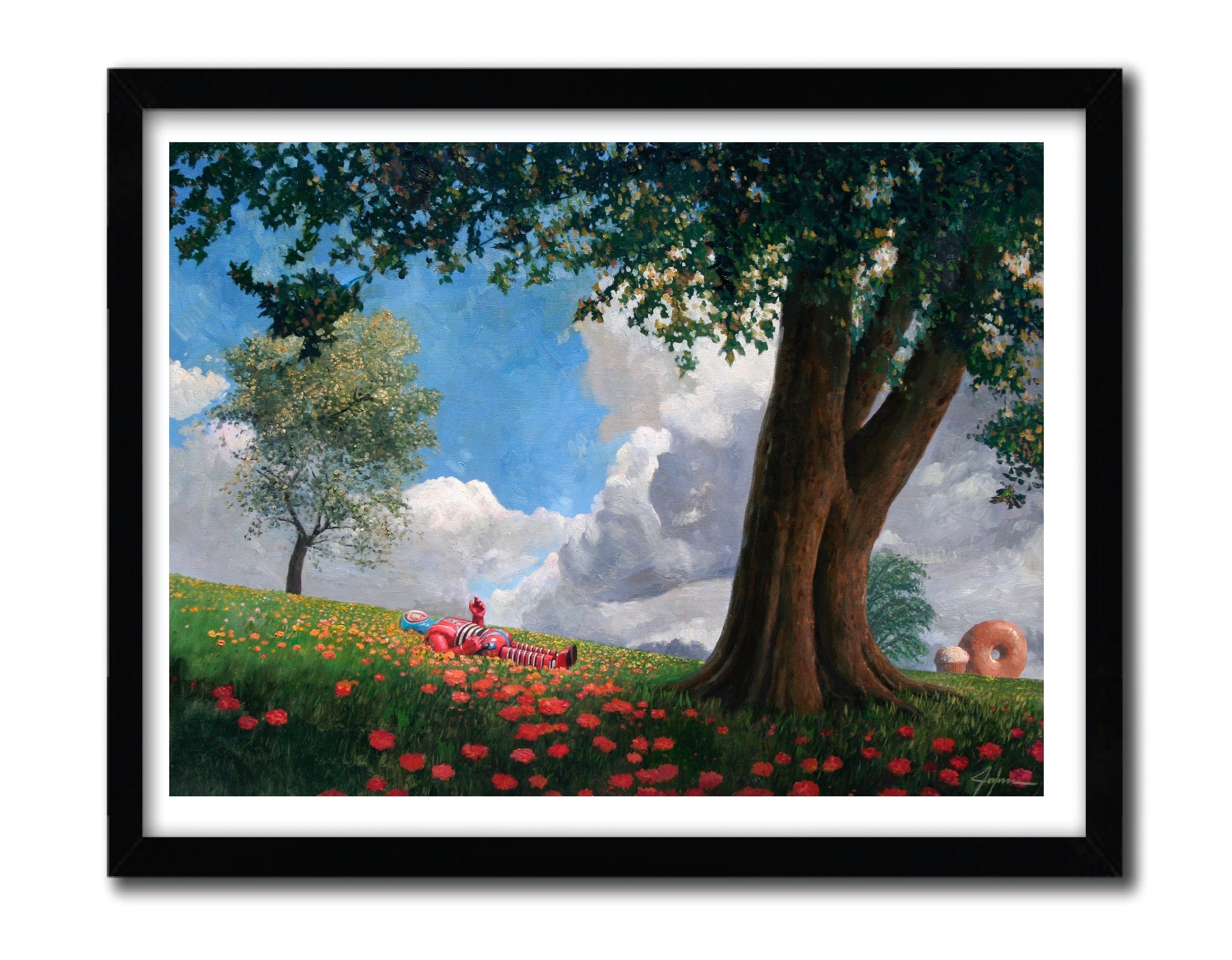 Affiche DAY DREAM by Eric Joyner, a limited edition art print on fine arts paper, showcasing vibrant colors and intricate details.