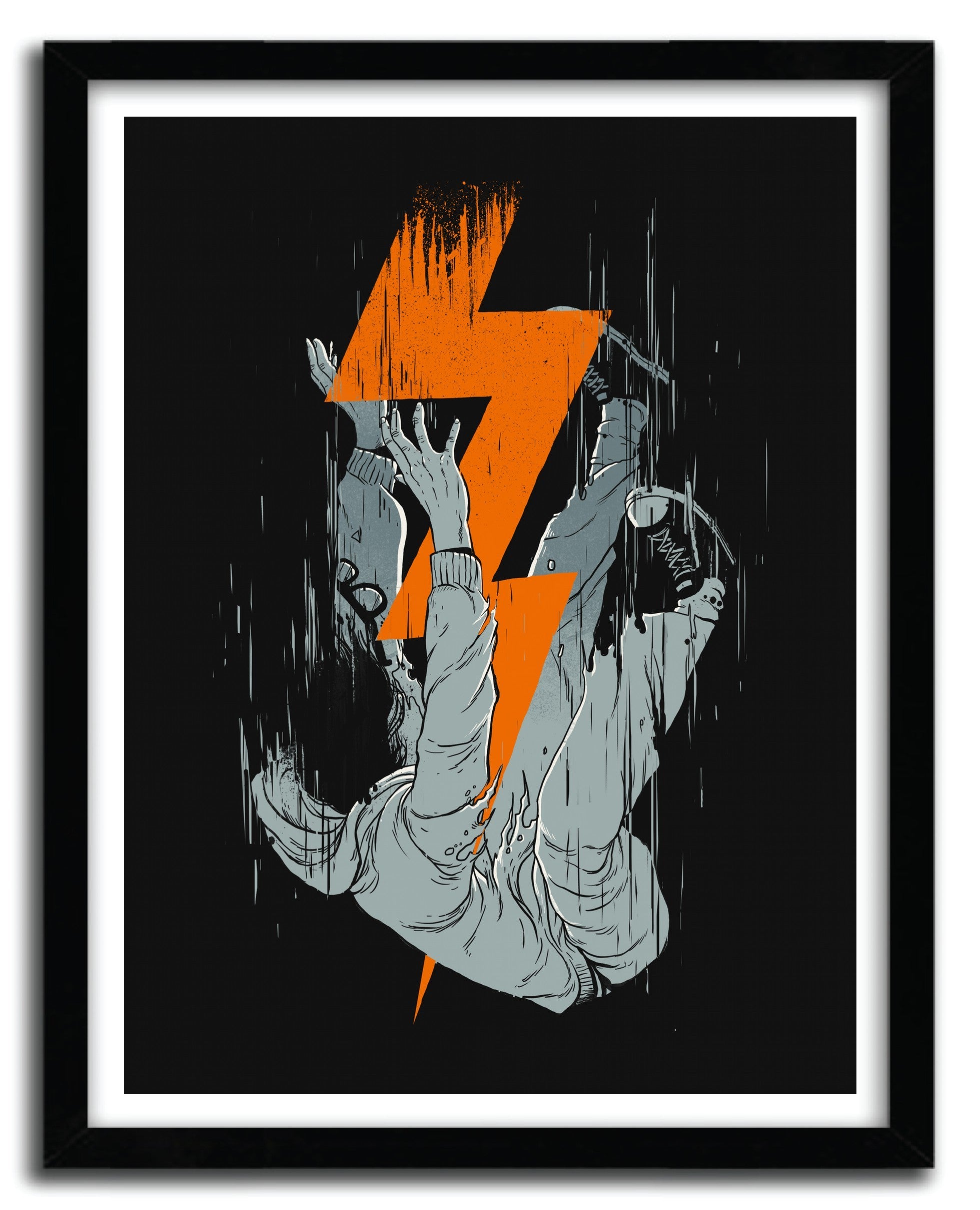 Affiche FALL EFFECT by CARBINE, a limited edition art print showcasing vibrant autumn colors on fine arts paper.