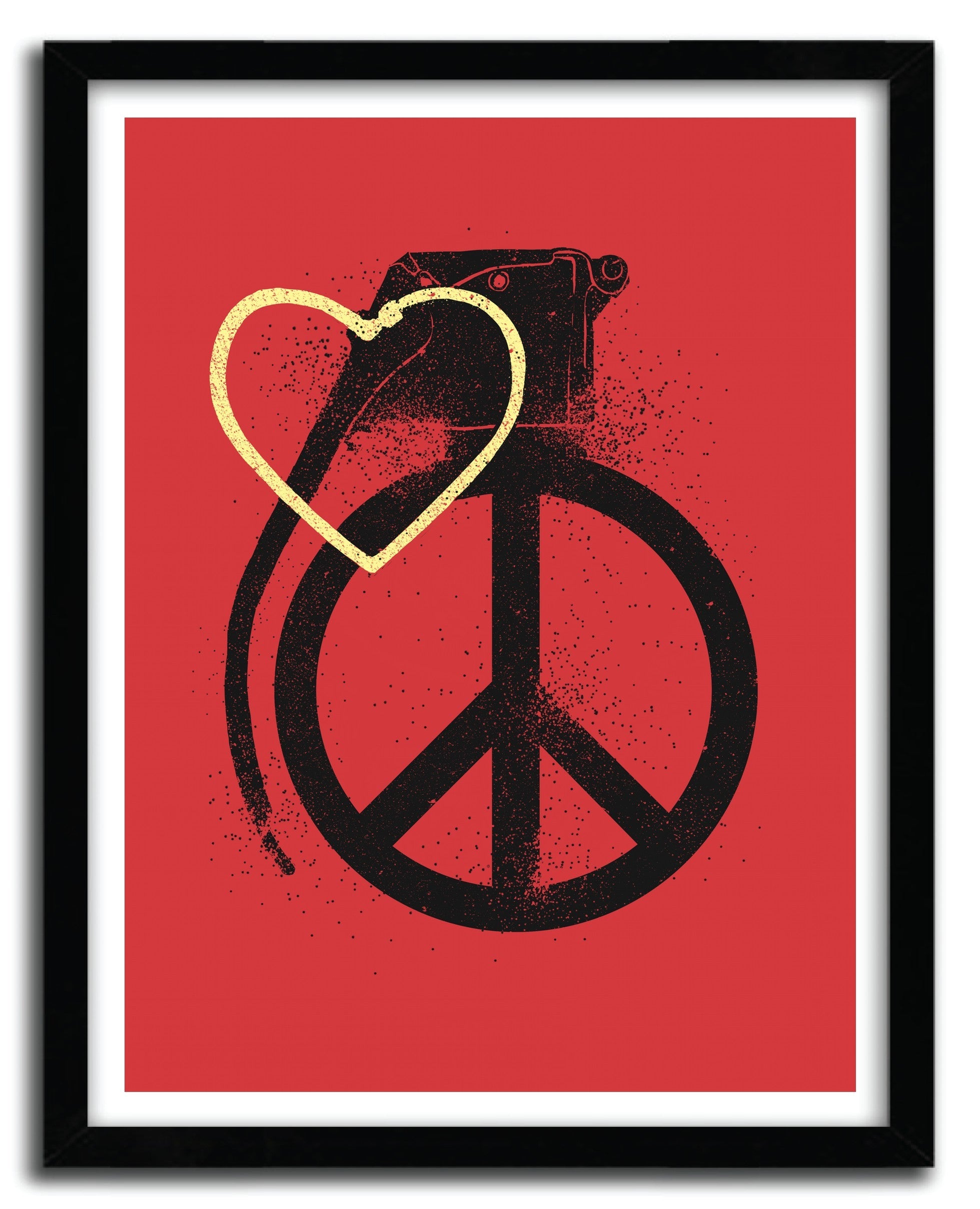 Affiche FULL POWER by CARBINE, a limited edition art print on fine arts paper, showcasing vibrant colors and intricate details.