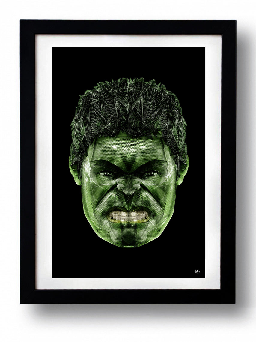 Affiche MEGA GAMMA by Rubiant, a limited edition art print on fine arts paper, showcasing vibrant colors and intricate details.