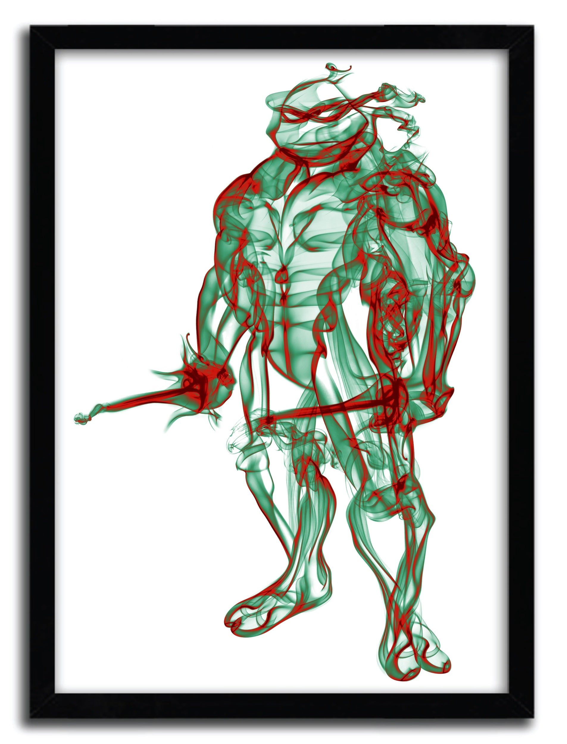 Affiche Raphael by Octavian Mielu, a limited edition art print on fine arts paper, showcasing vibrant colors and intricate details.