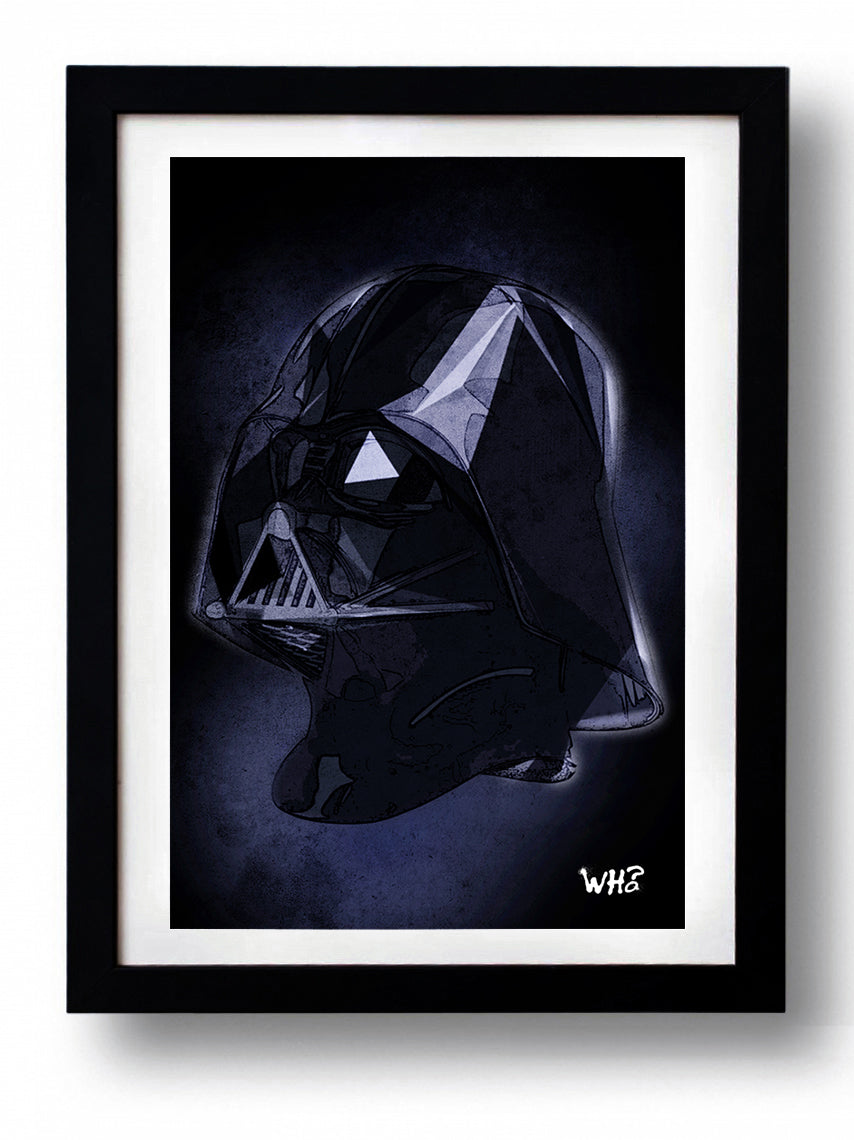 Affiche STAR BLACK BLACK par WHO, imprimée sur papier fine arts, numérotée à la main avec certificat d'authenticité.