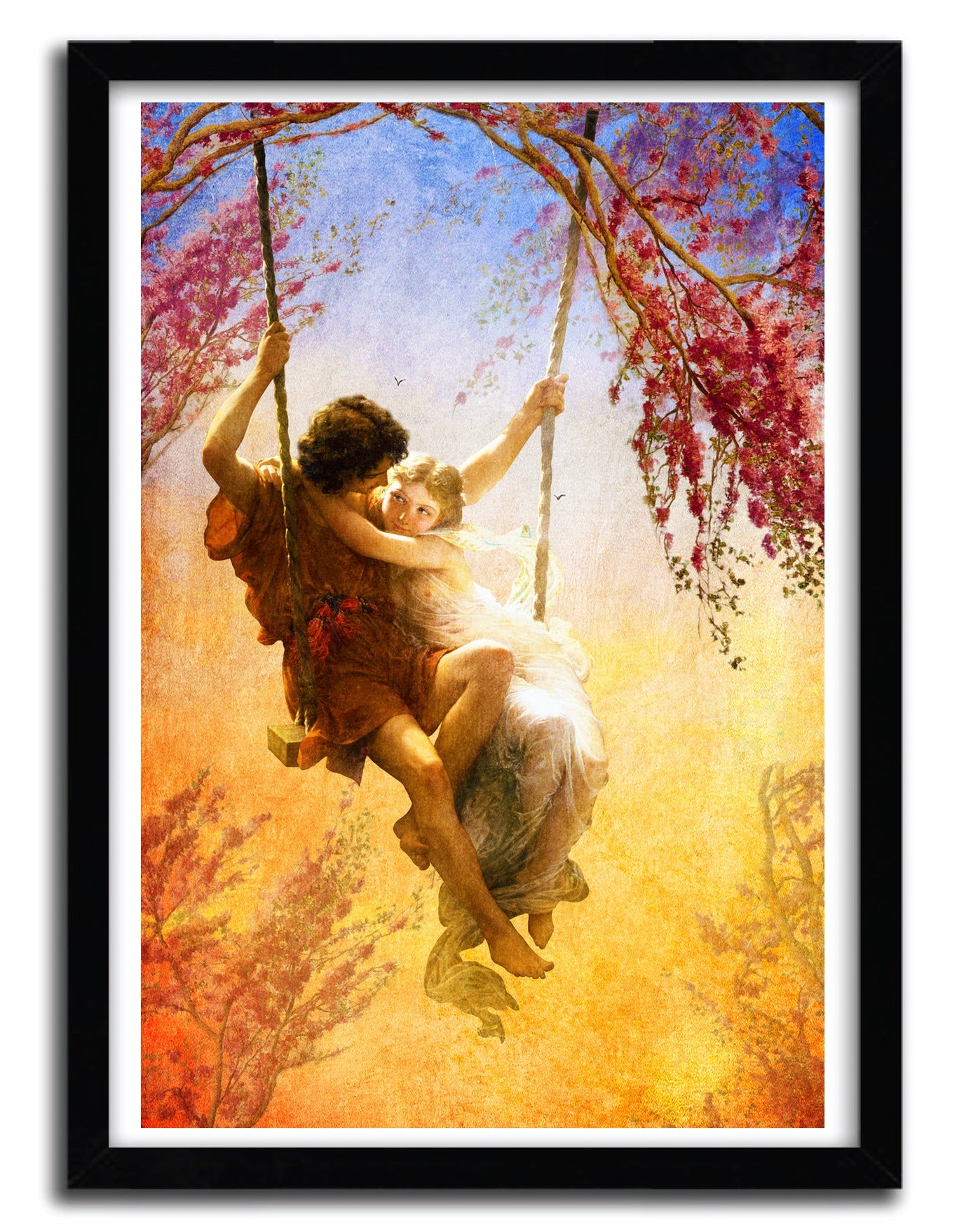 Limited edition fine art print 'The Spring of Our Love' by Diogo Verissimo, showcasing vibrant colors on high-quality cotton paper.