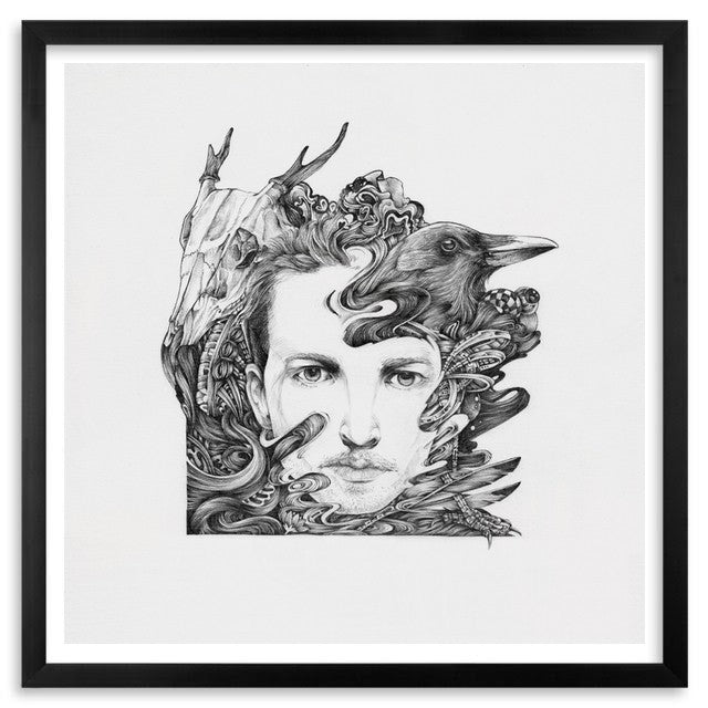 Affiche THE TRIBUNAL by RAF BANZUELA, a limited edition art print on fine arts paper, showcasing vibrant colors and intricate design.