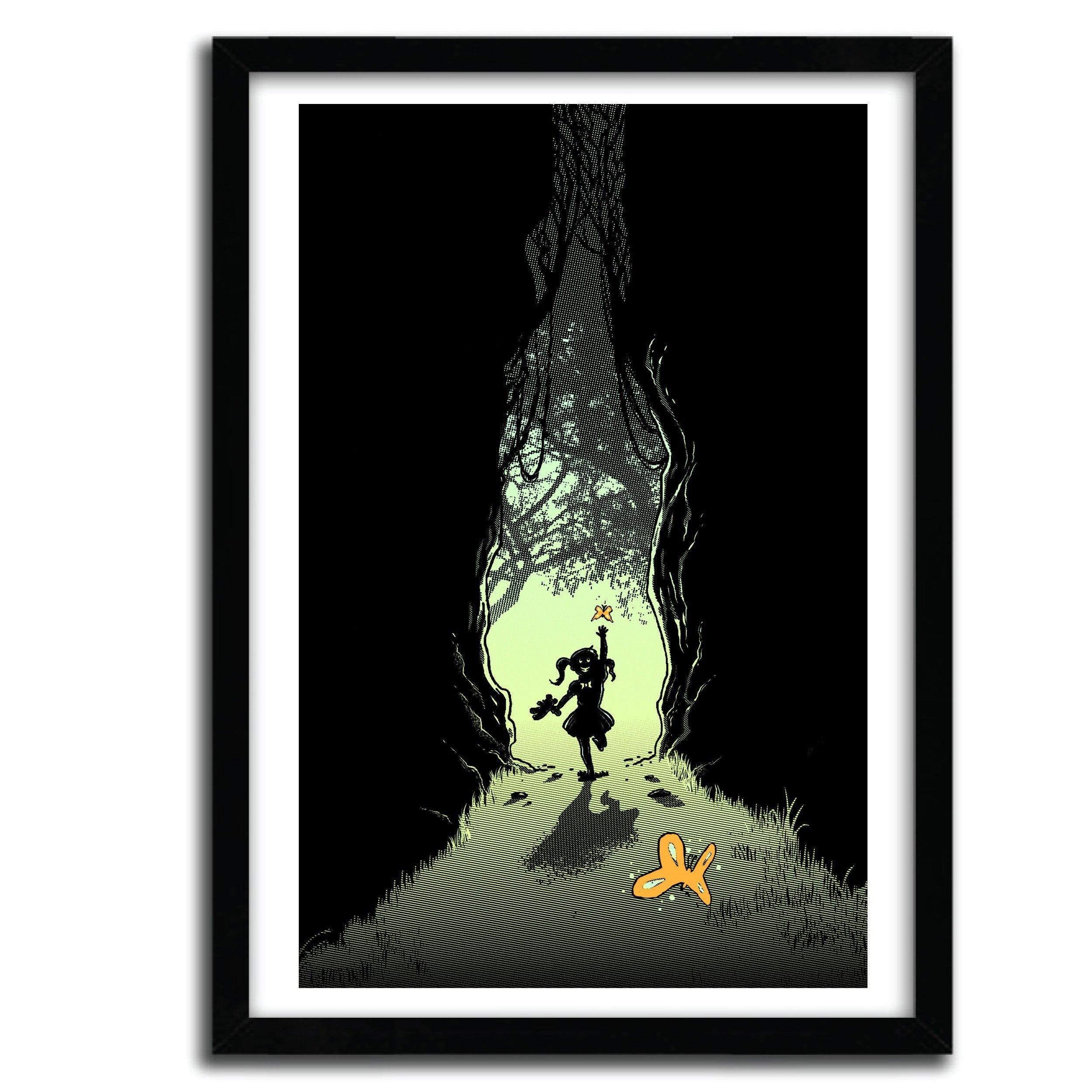 Affiche TRAP by CARBINE, a limited edition art print on fine arts paper, showcasing vibrant colors and intricate details.