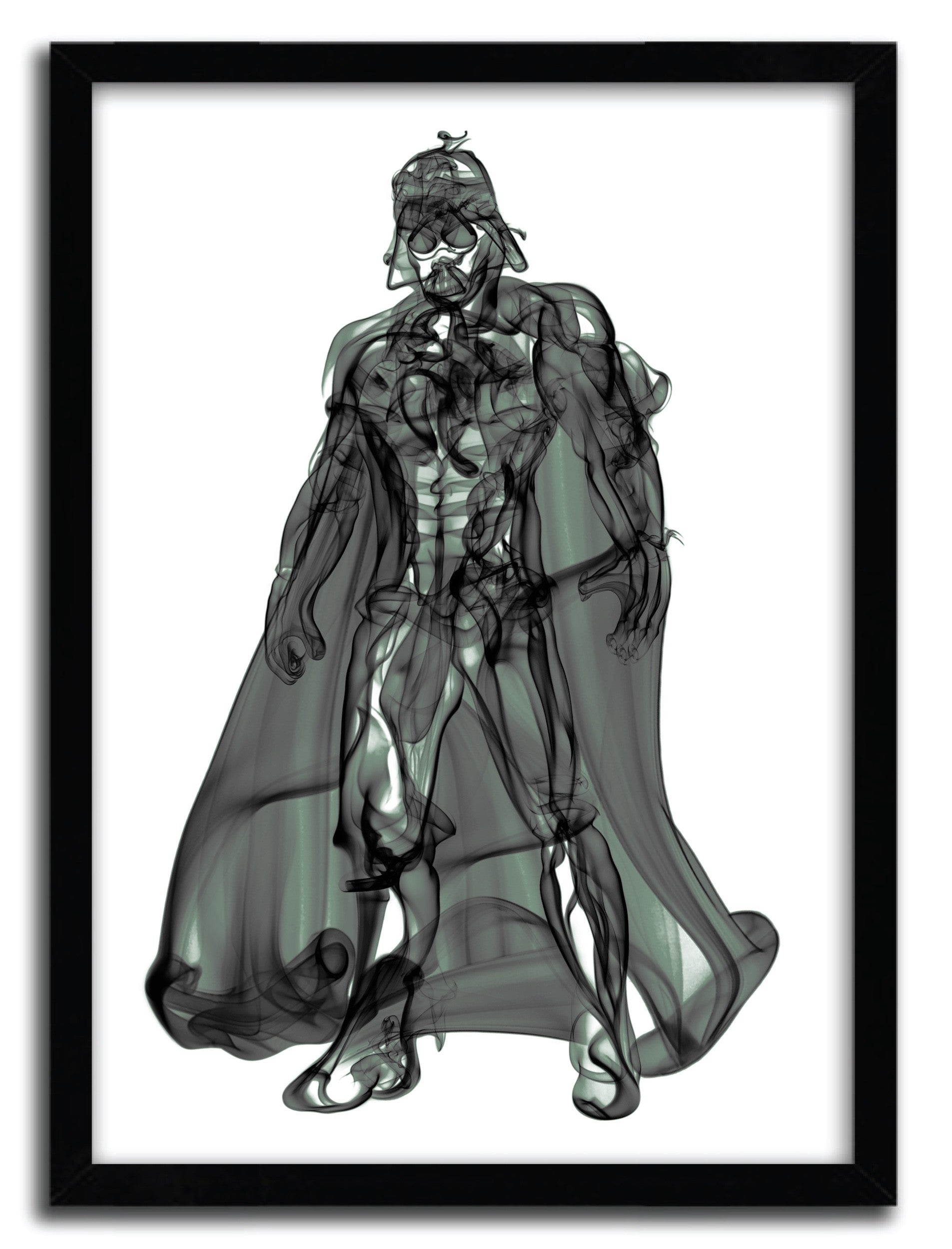 Affiche VADER par Octavian Mielu, imprimée sur papier fine arts, avec des couleurs vibrantes et un design captivant.