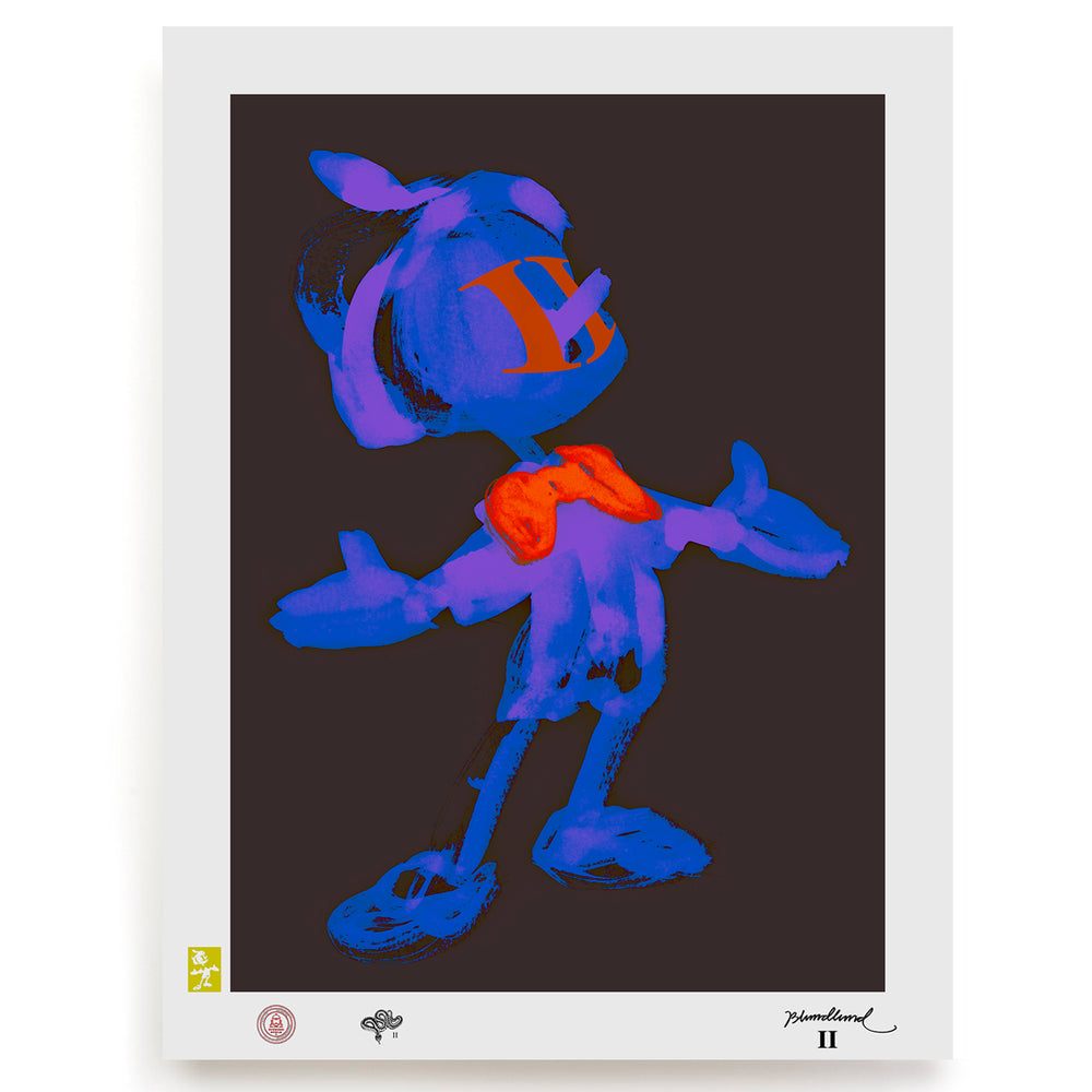 Affiche VOLJA by Blundlund featuring vibrant colors and artistic design, perfect for home decor.