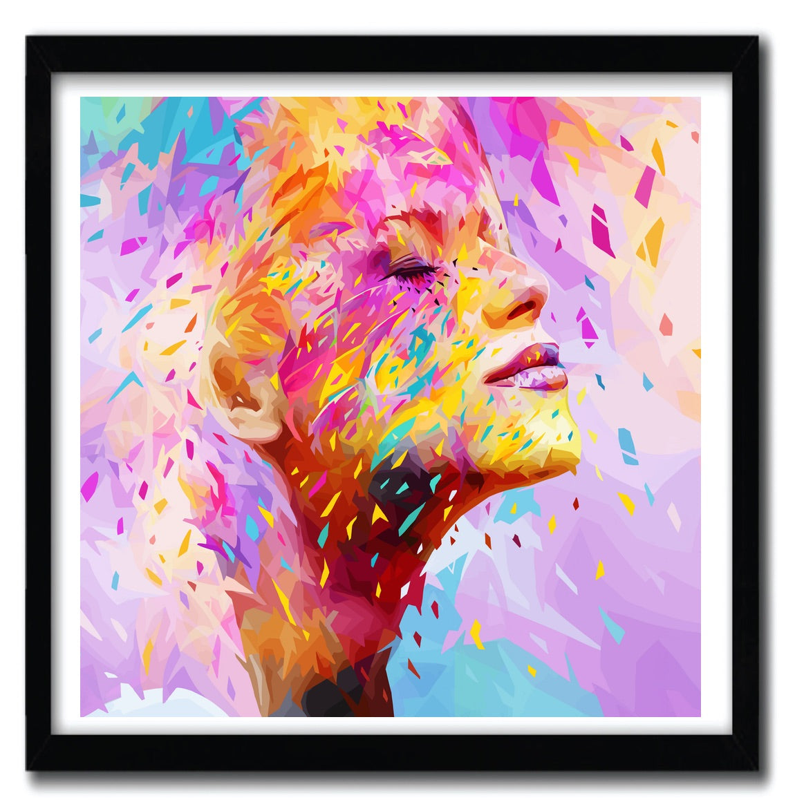 Affiche WILD YELLOW by Alessandro Pautasso, a vibrant limited edition art print on fine arts paper.