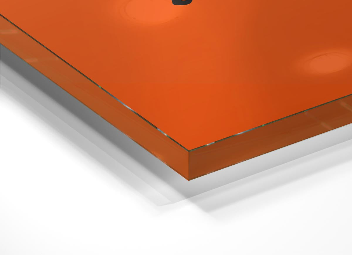 A vibrant African Tribal Art 18 glass print showcasing intricate tribal designs and colors, perfect for modern home decor.