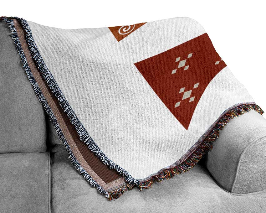 African Tribal Art 27 throw blanket made from 100% cotton with intricate tribal designs, perfect for adding elegance to any room.