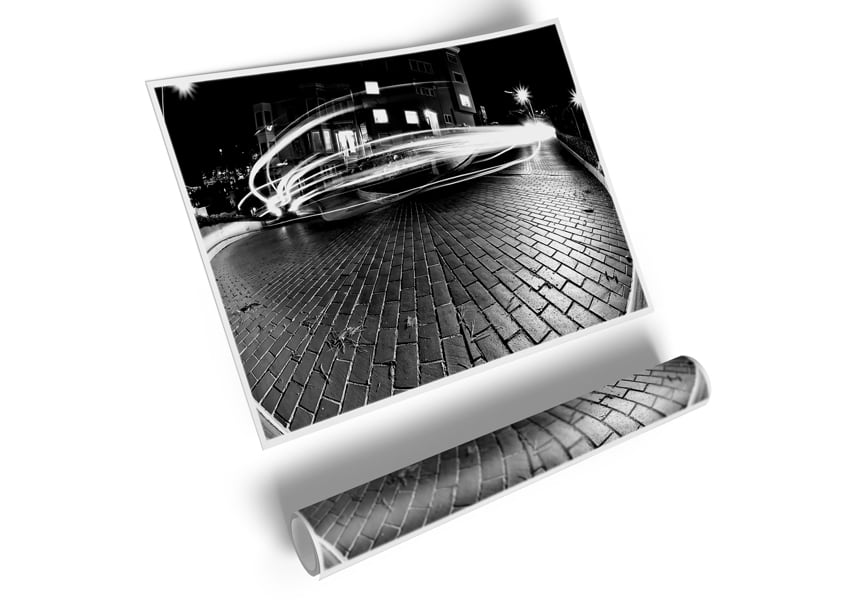 All His Favorite Curves poster on high-quality canvas, showcasing vibrant colors and intricate details.