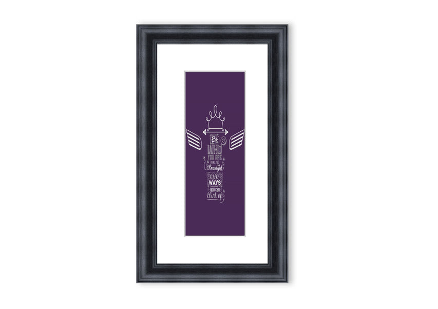 Framed print titled 'All The Beautiful Little Ways', showcasing a beautiful Cornwall landscape, available in various frame colors.