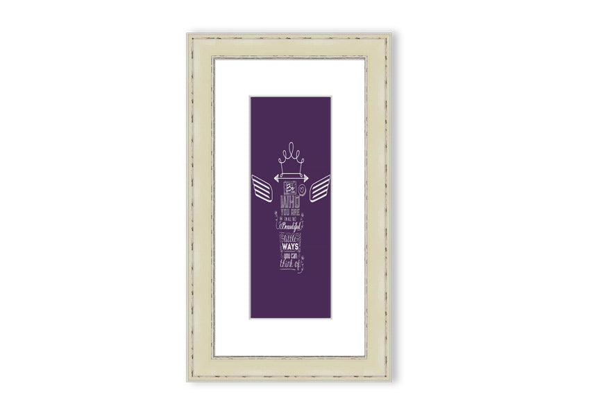 Framed print titled 'All The Beautiful Little Ways', showcasing a beautiful Cornwall landscape, available in various frame colors.