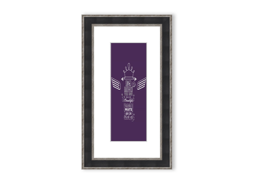 Framed print titled 'All The Beautiful Little Ways', showcasing a beautiful Cornwall landscape, available in various frame colors.