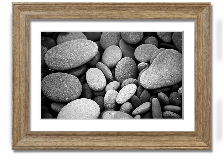 Amazing Love Rock B n W framed print showcasing a unique black and white design, ready to hang with multiple frame colour options.