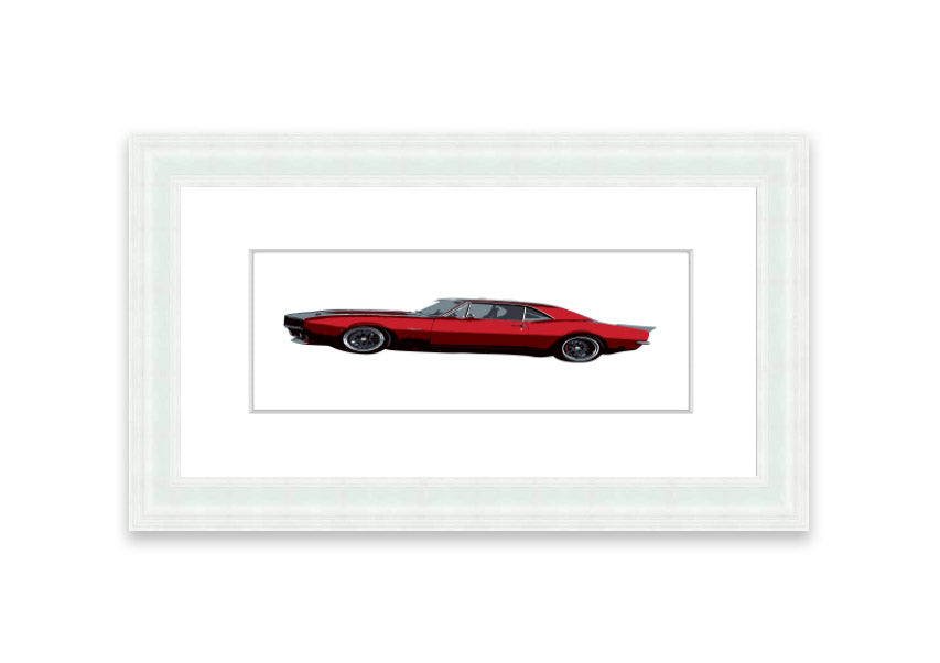 American Classic 1 Cornwall framed print in various frame colors, showcasing elegant design and quality craftsmanship.