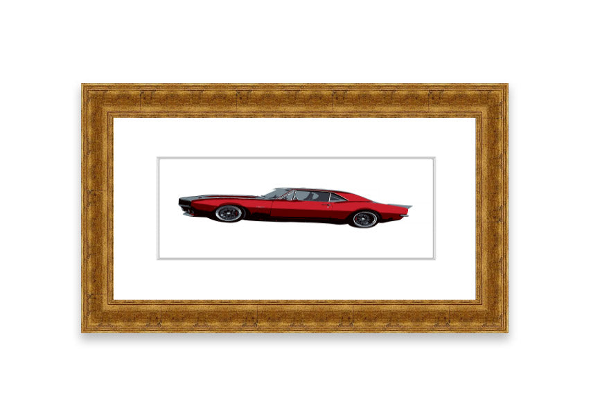 American Classic 1 Cornwall framed print in various frame colors, showcasing elegant design and quality craftsmanship.