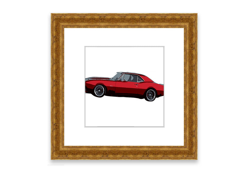 American Classic 1 Cornwall framed print in various frame colors, showcasing elegant design and quality craftsmanship.